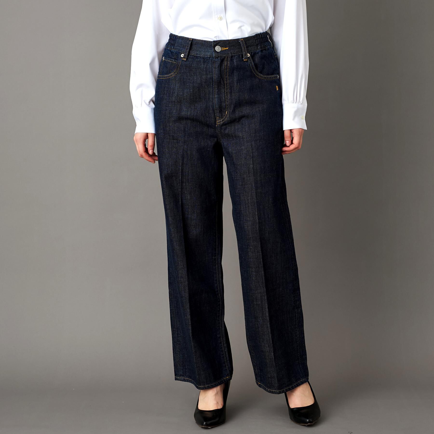 DRESSTERIOR「【otonaMUSE5月号掲載】センタープレスストレートデニム」|デニム|