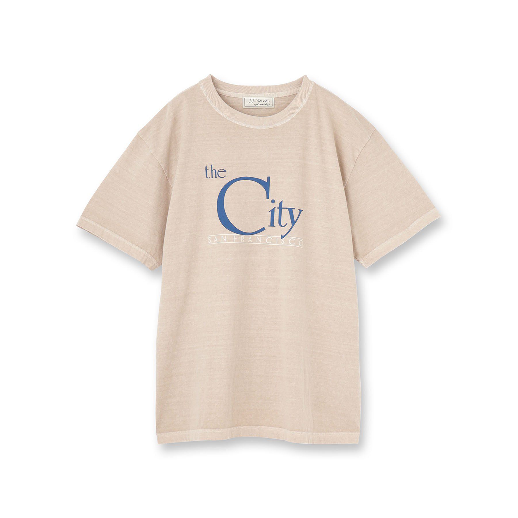 DRESSTERIOR「J．J．Mercer （ジェイジェイマーサー）【別注】プリントTシャツ」|Tシャツ・カットソー|ベージュ(052)