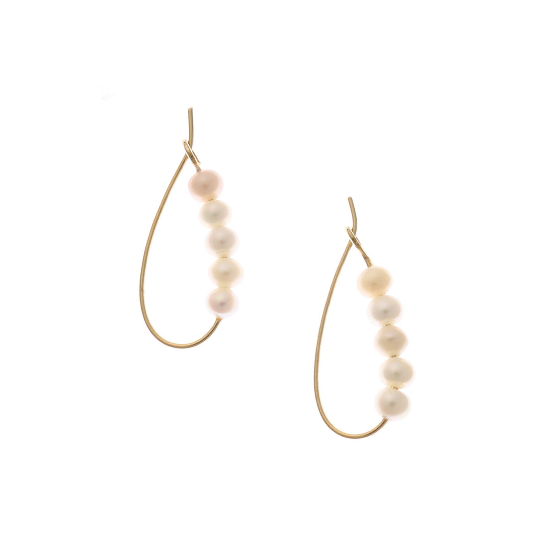 DRESSTERIOR「パールフープピアス」|ピアス|