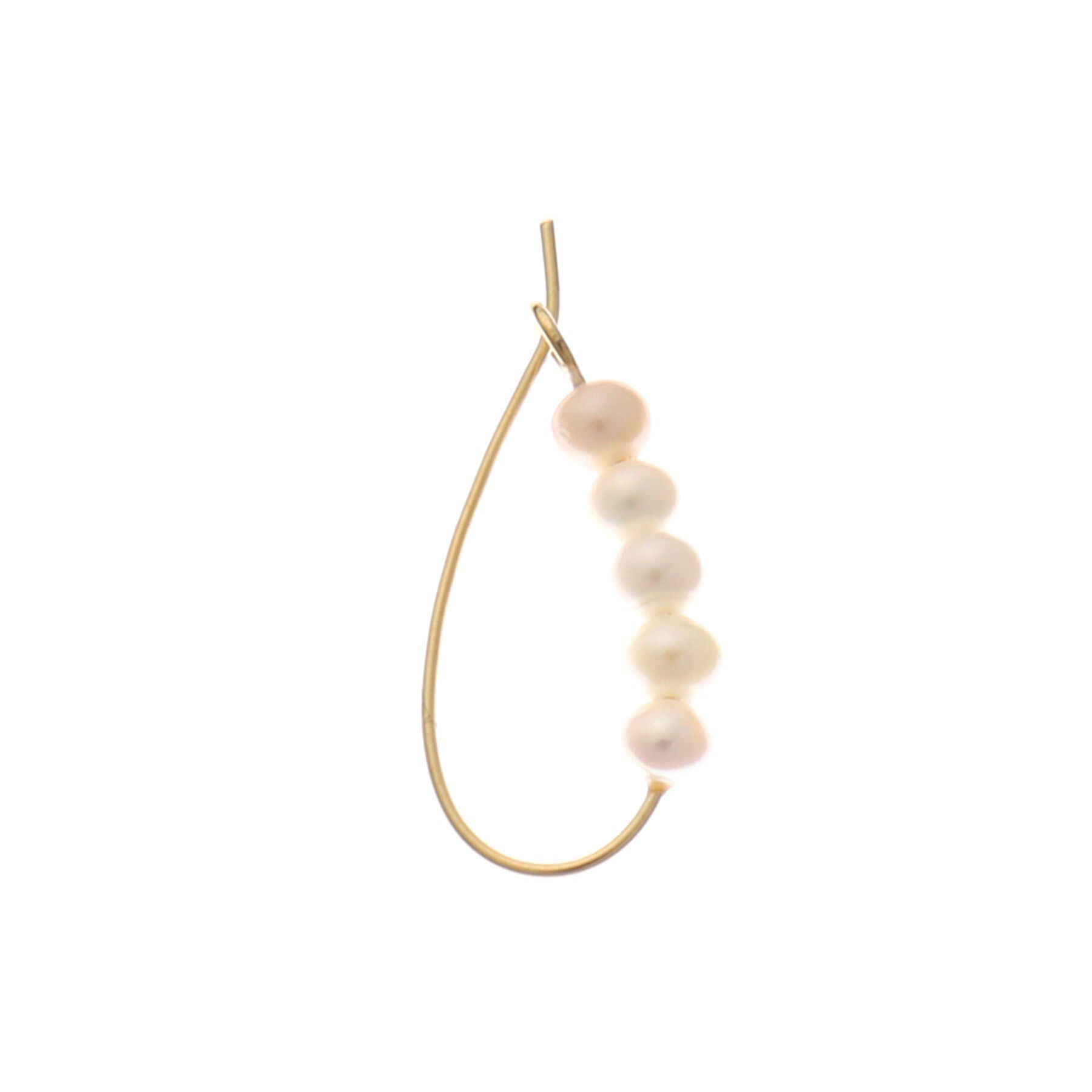 DRESSTERIOR「パールフープピアス」|ピアス|