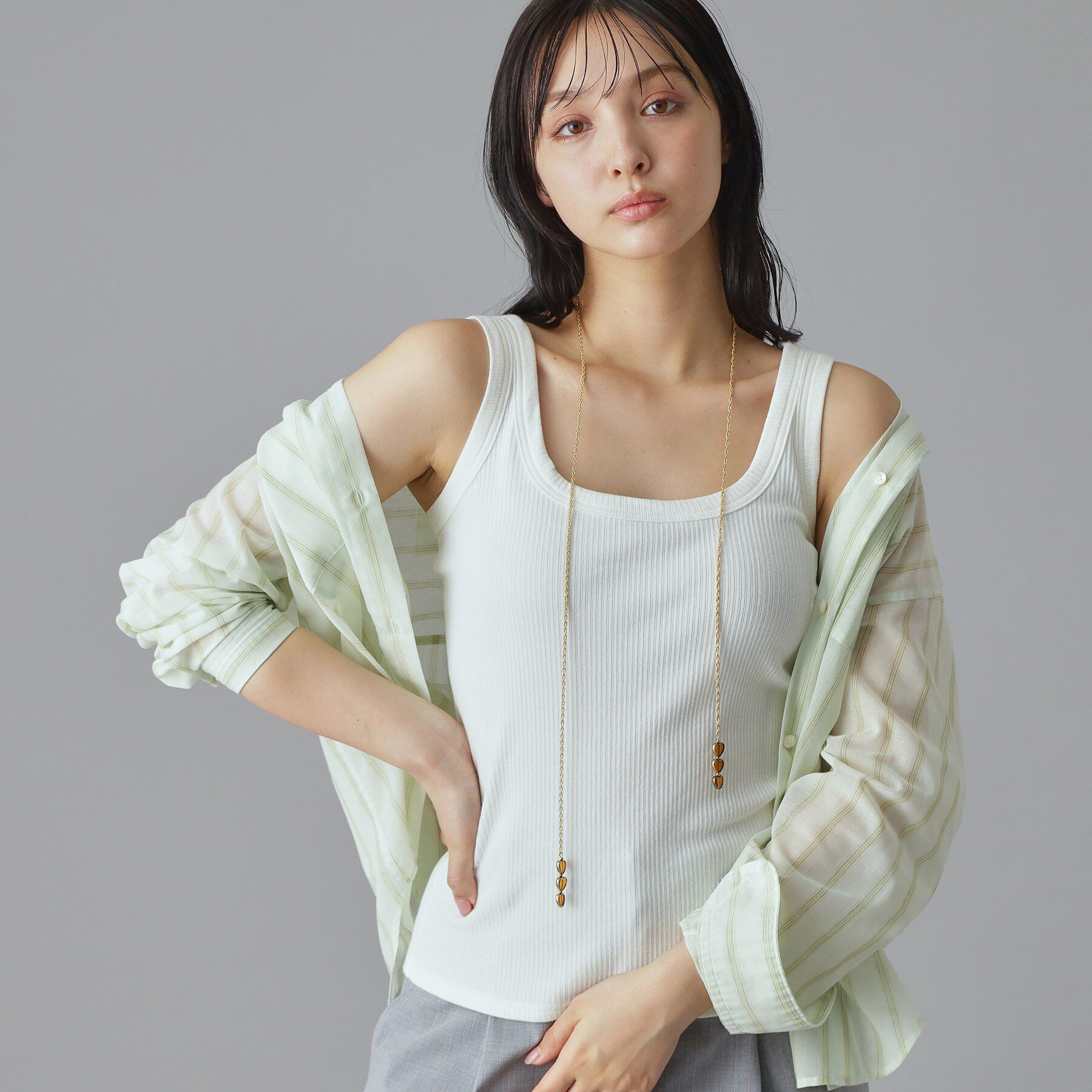 DRESSTERIOR「ヴィンテージハートラリエット」|ネックレス|