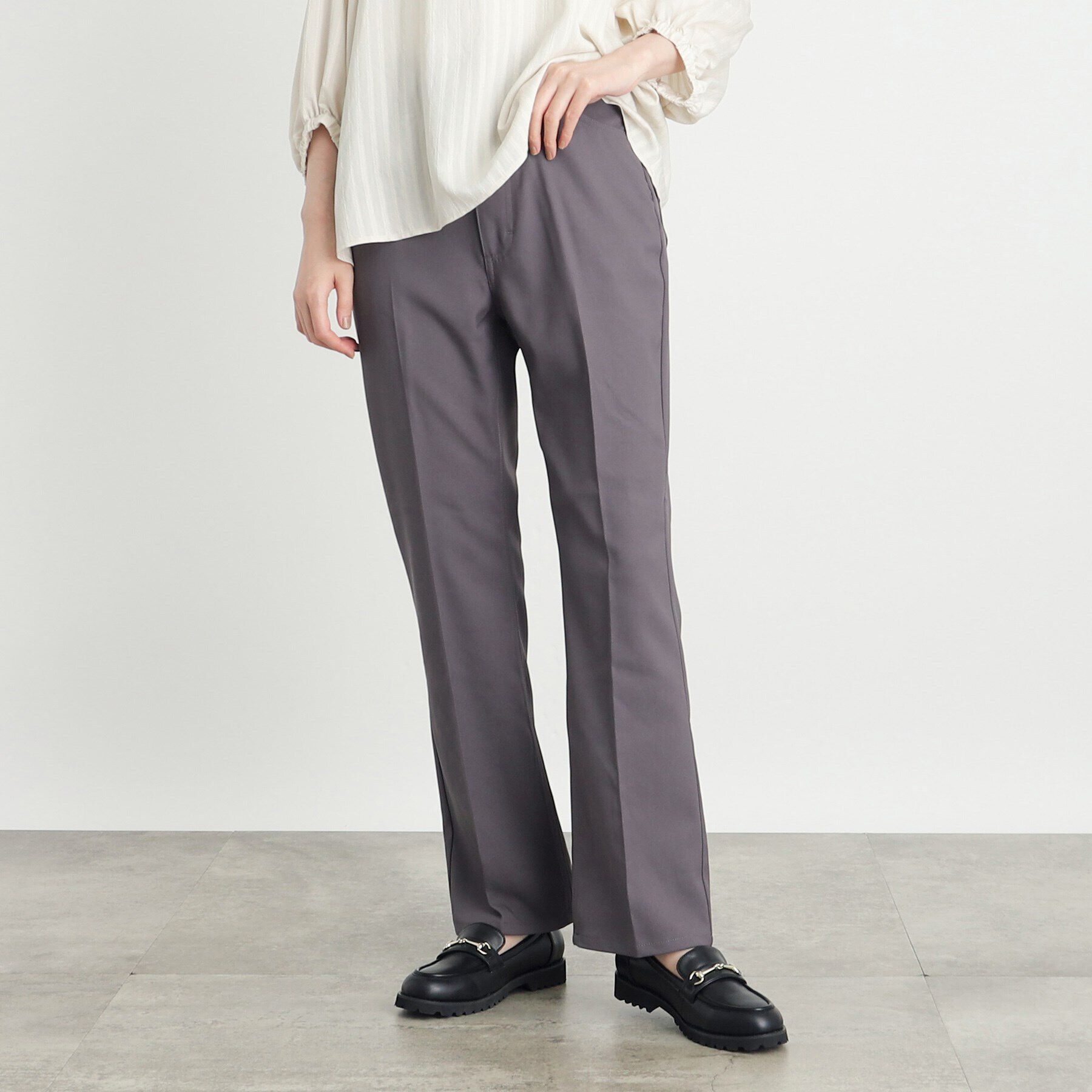 grove「Wrangler／ラングラーWRANCHERフレアパンツ」|その他|チャコールグレー(0