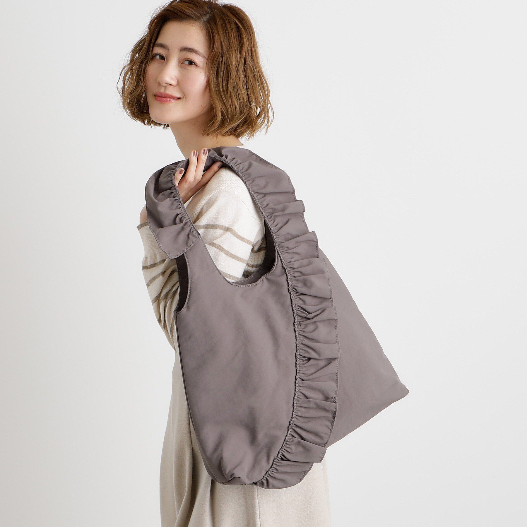 grove「アシメティアードクリテトート」|トートバッグ|