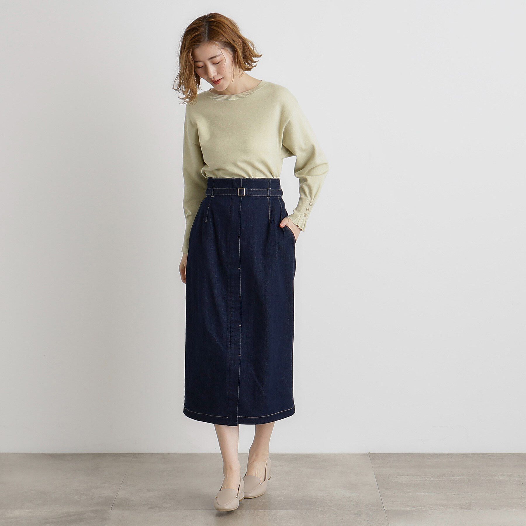 grove「デニムビスチェSET UP」|スーツ|