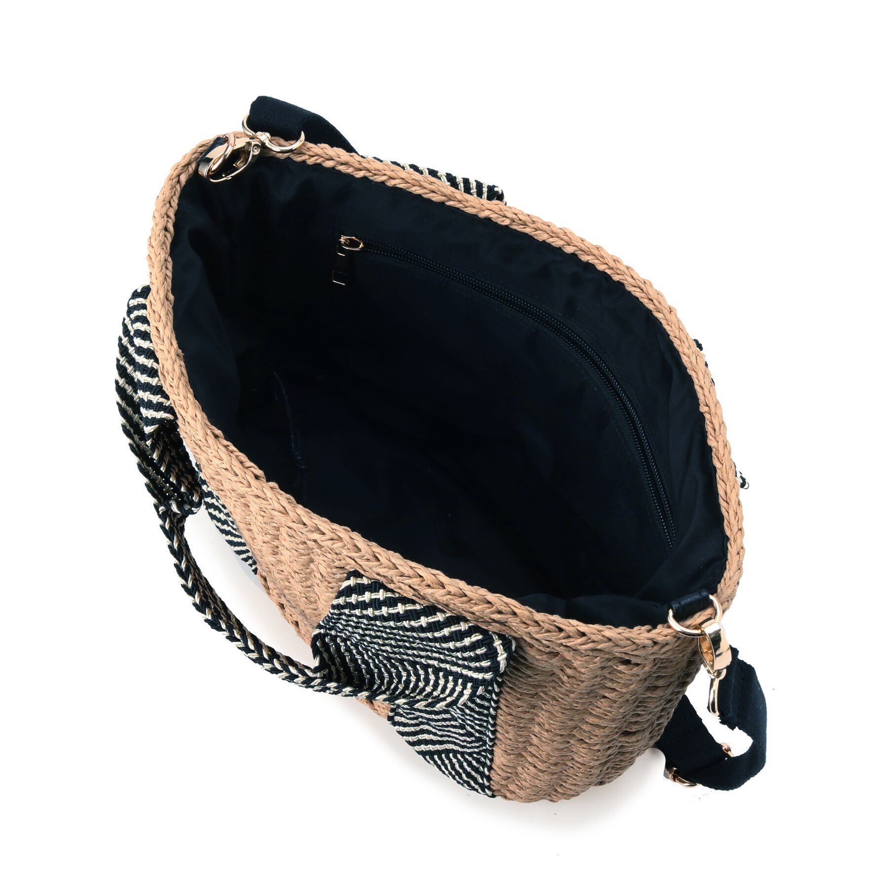 grove「ペーパー巾着コードラメ2WAYトート」|トートバッグ|