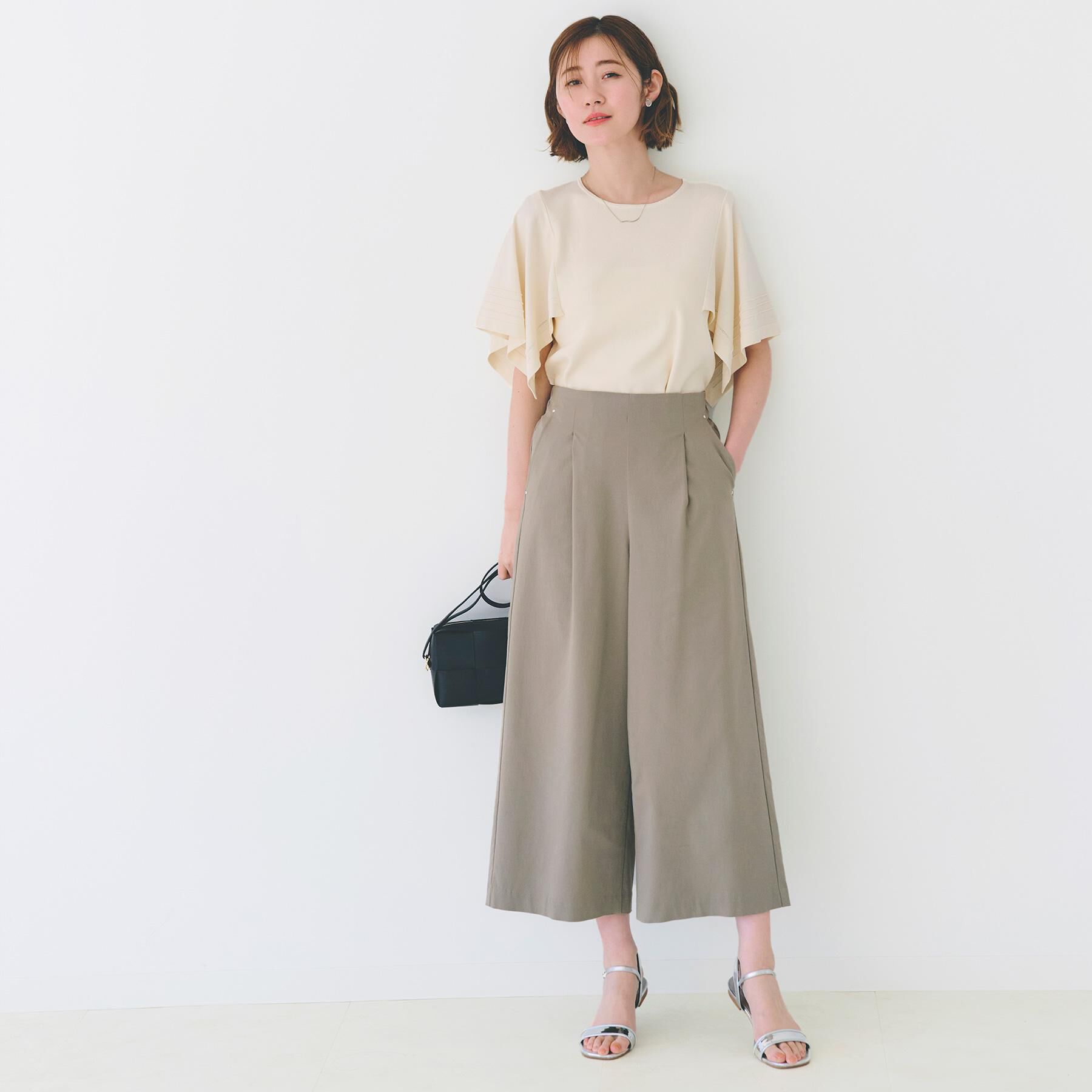 grove「【冷感】サマーハイパーストレッチワイドパンツ」|その他|