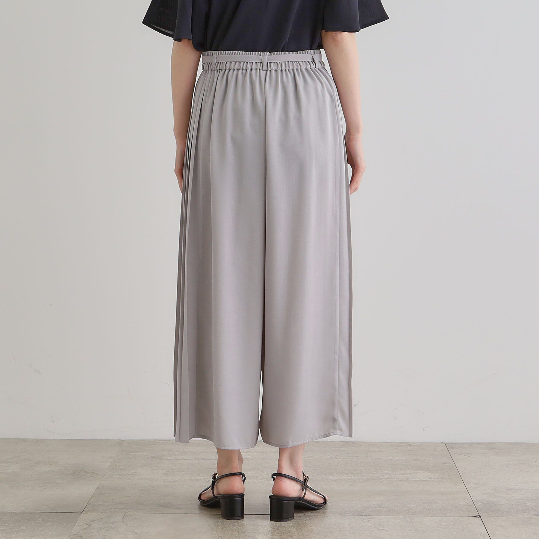 grove「さらっと軽やか サイドプリーツスカーチョ」|その他|