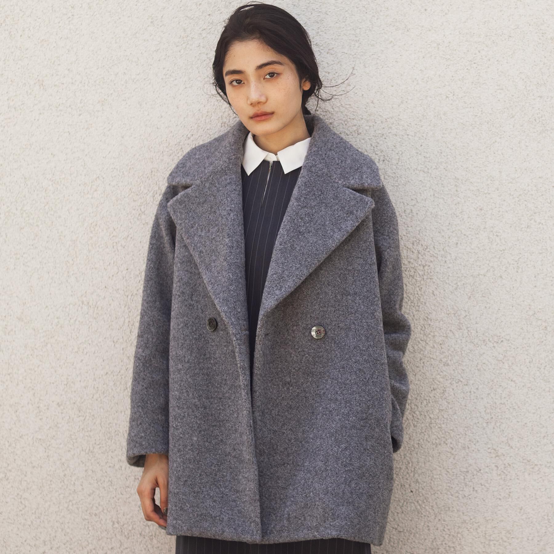 grove「ふんわりまとう、オーバーサイズテーラーコート」|チェスターコート|