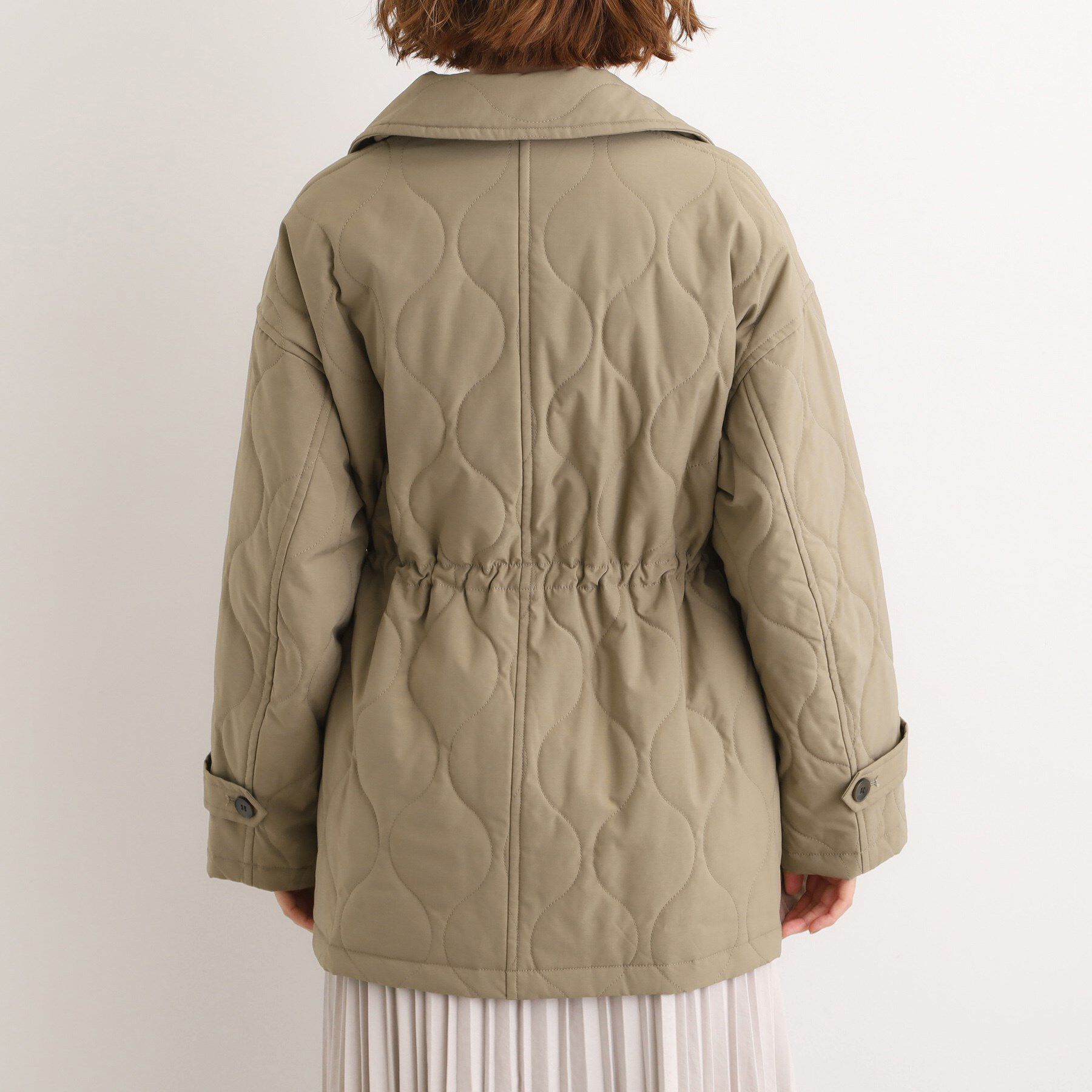 grove「キルティングPコートジャケット」|ピーコート|