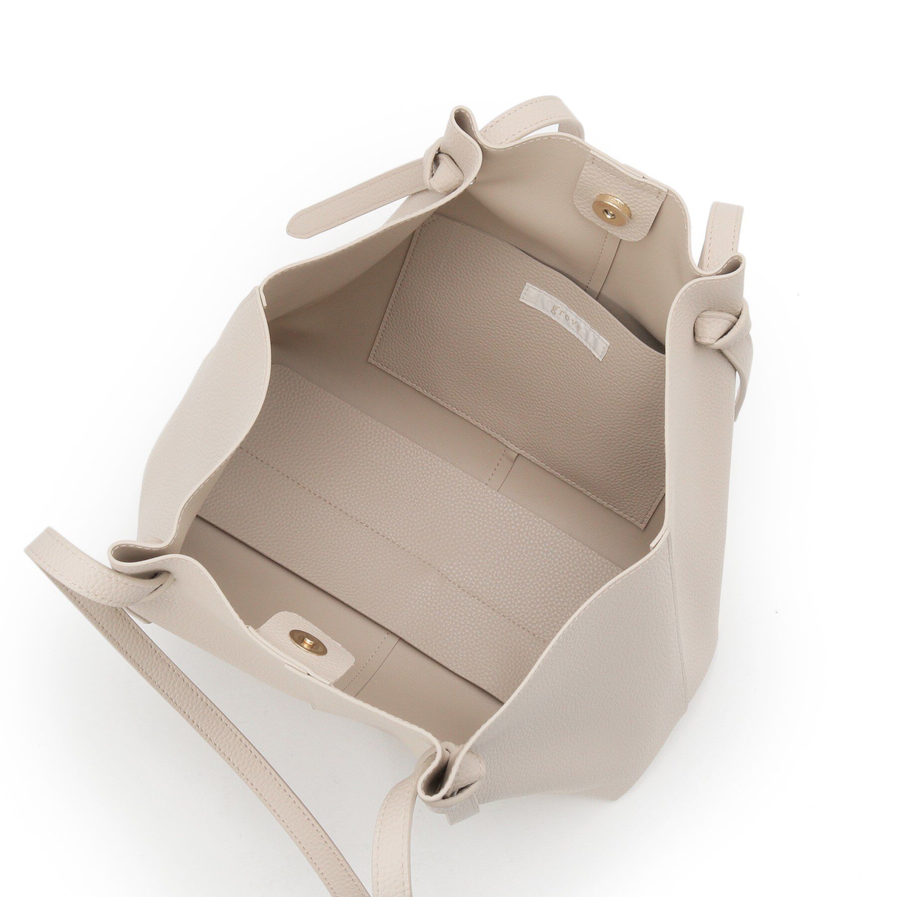 grove「ノットハンドルA4トート」|トートバッグ|