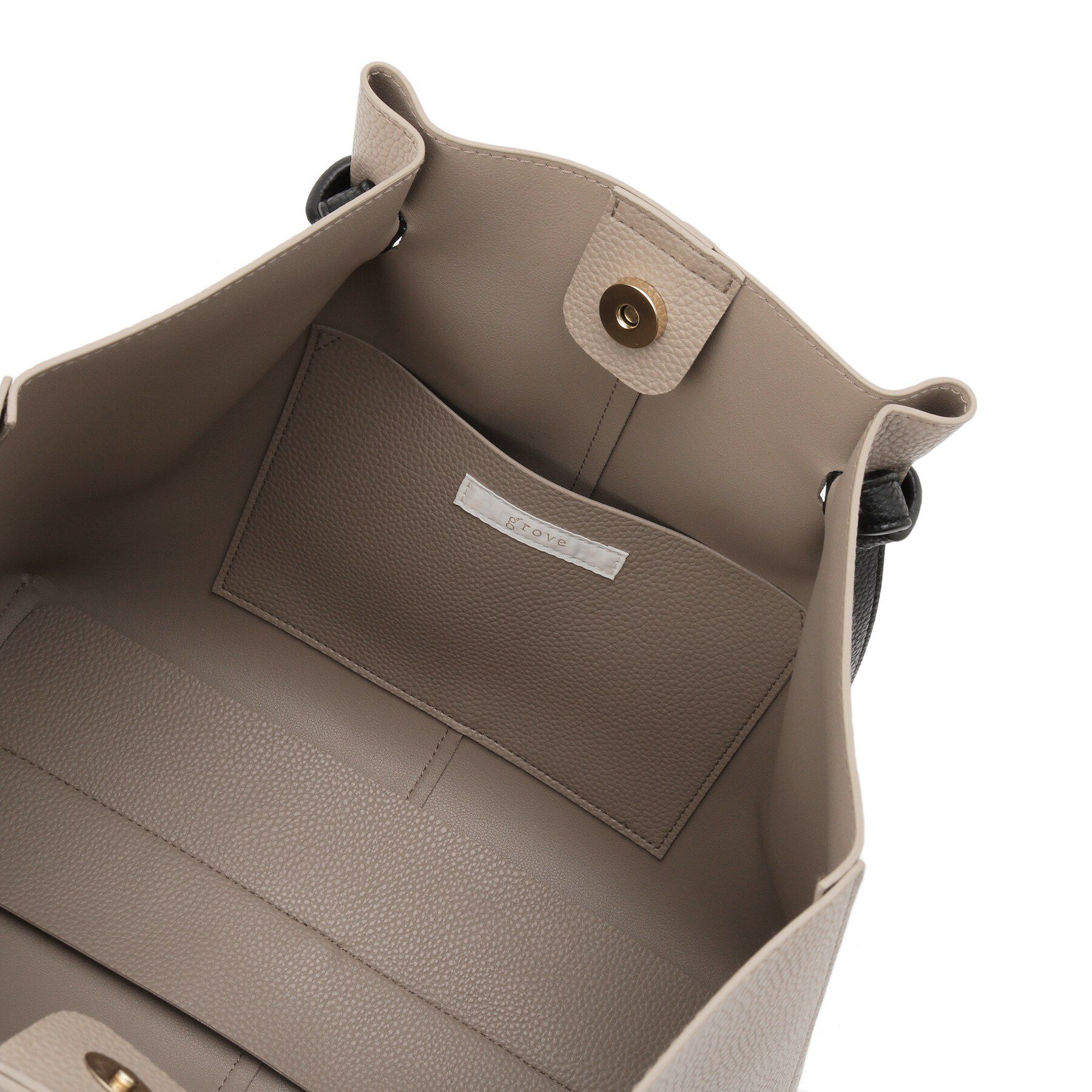 grove「ノットハンドルA4トート」|トートバッグ|