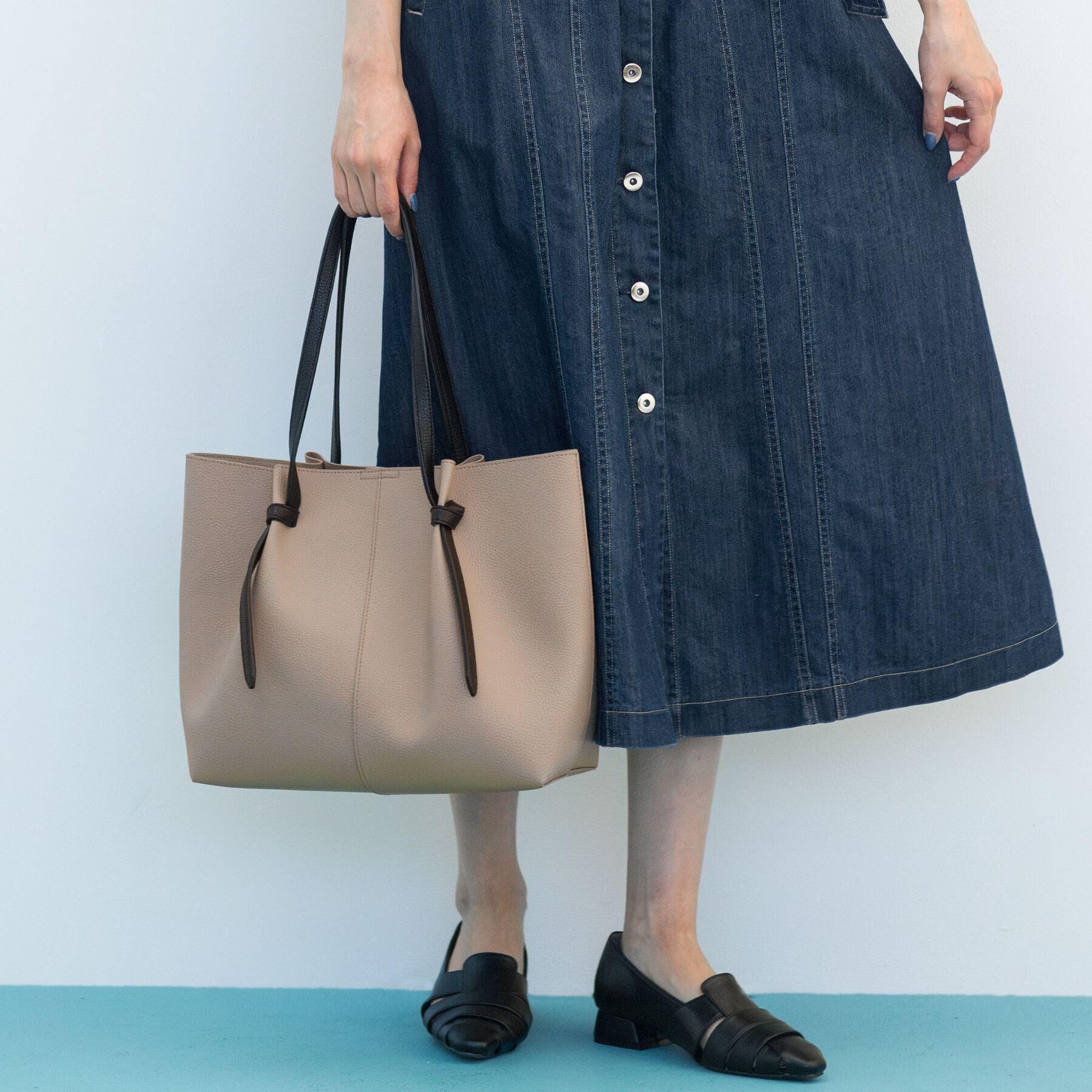 grove「ノットハンドルA4トート」|トートバッグ|