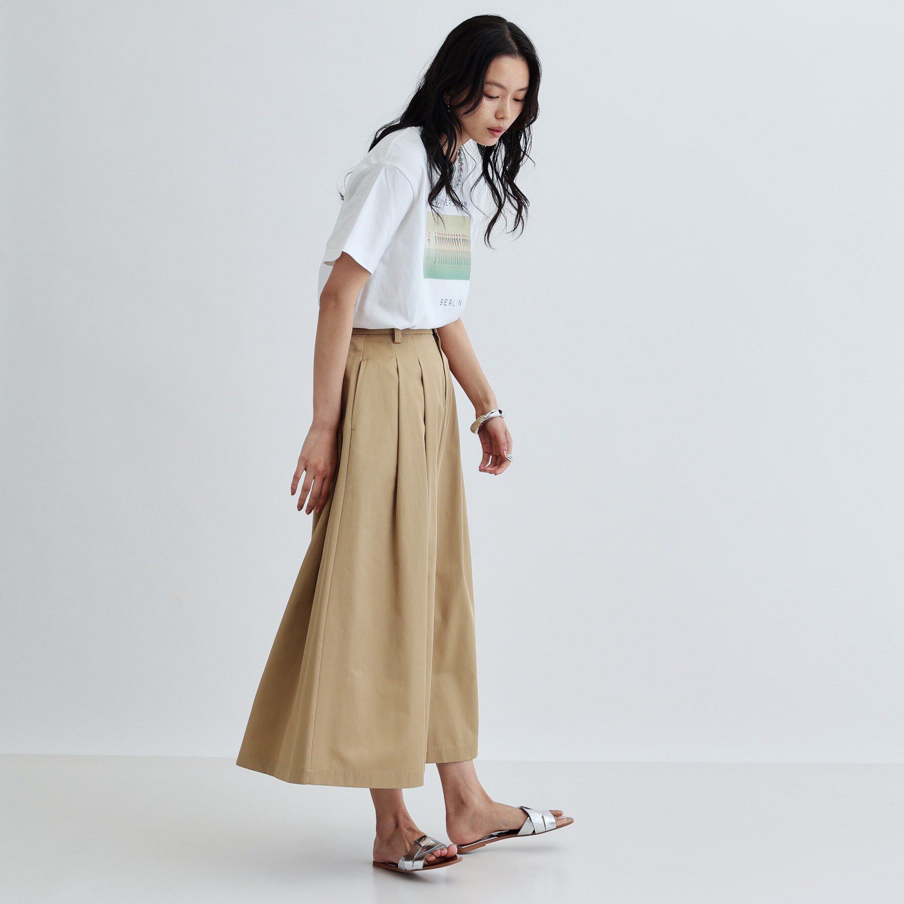 GALLEST「チノマキシスカート」|スカート|