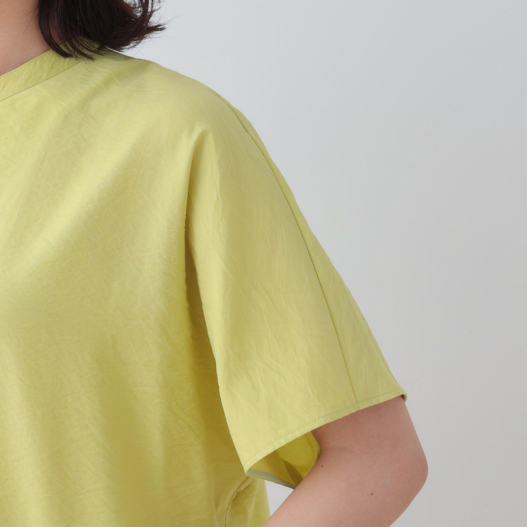 INDIVI「【洗える／UVケア／SETUP可能】スキッパードルマンブラウス」|シャツ・ブラウス|