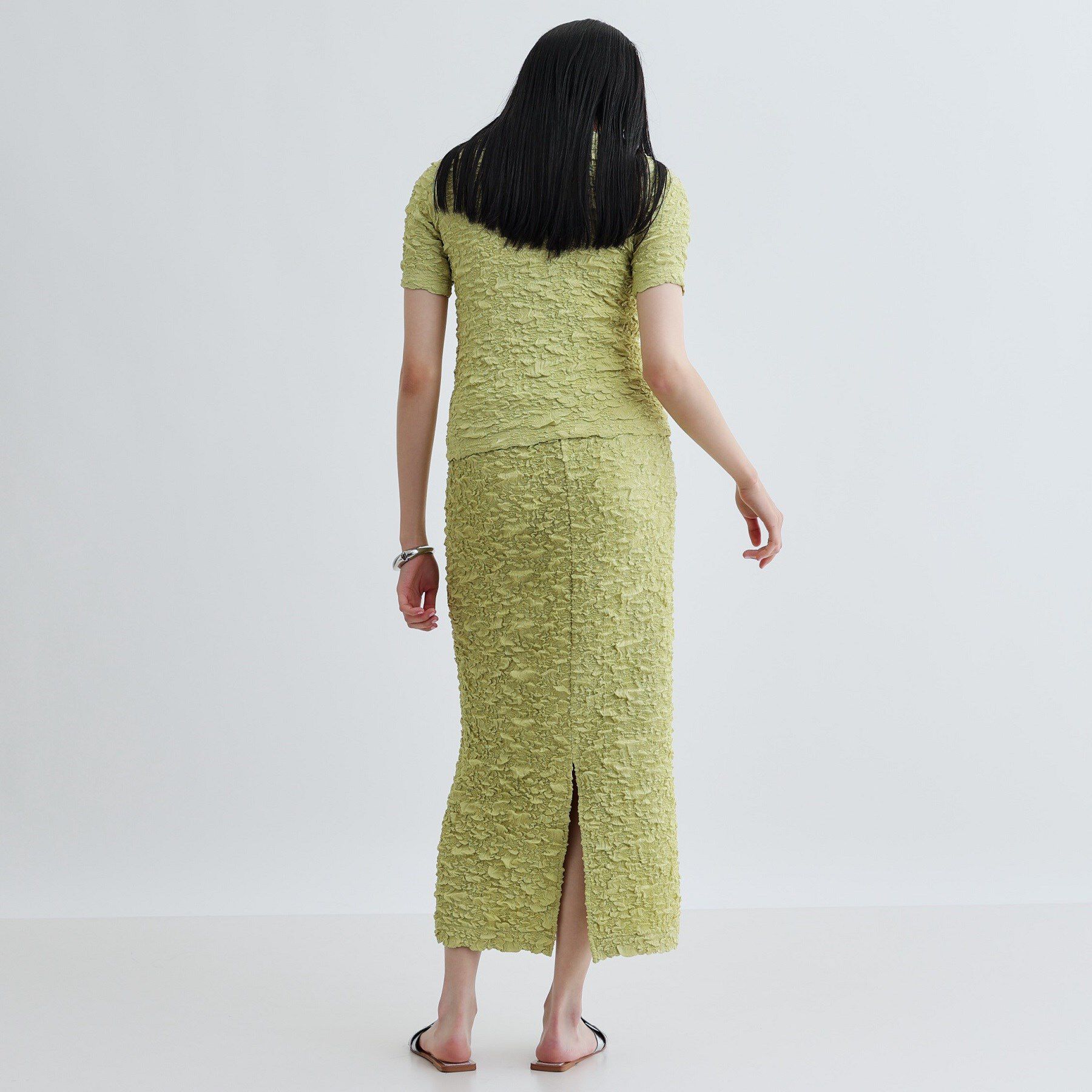 GALLEST「【セットアップ可能】ふくれジャカードタイトスカート」|スカート|