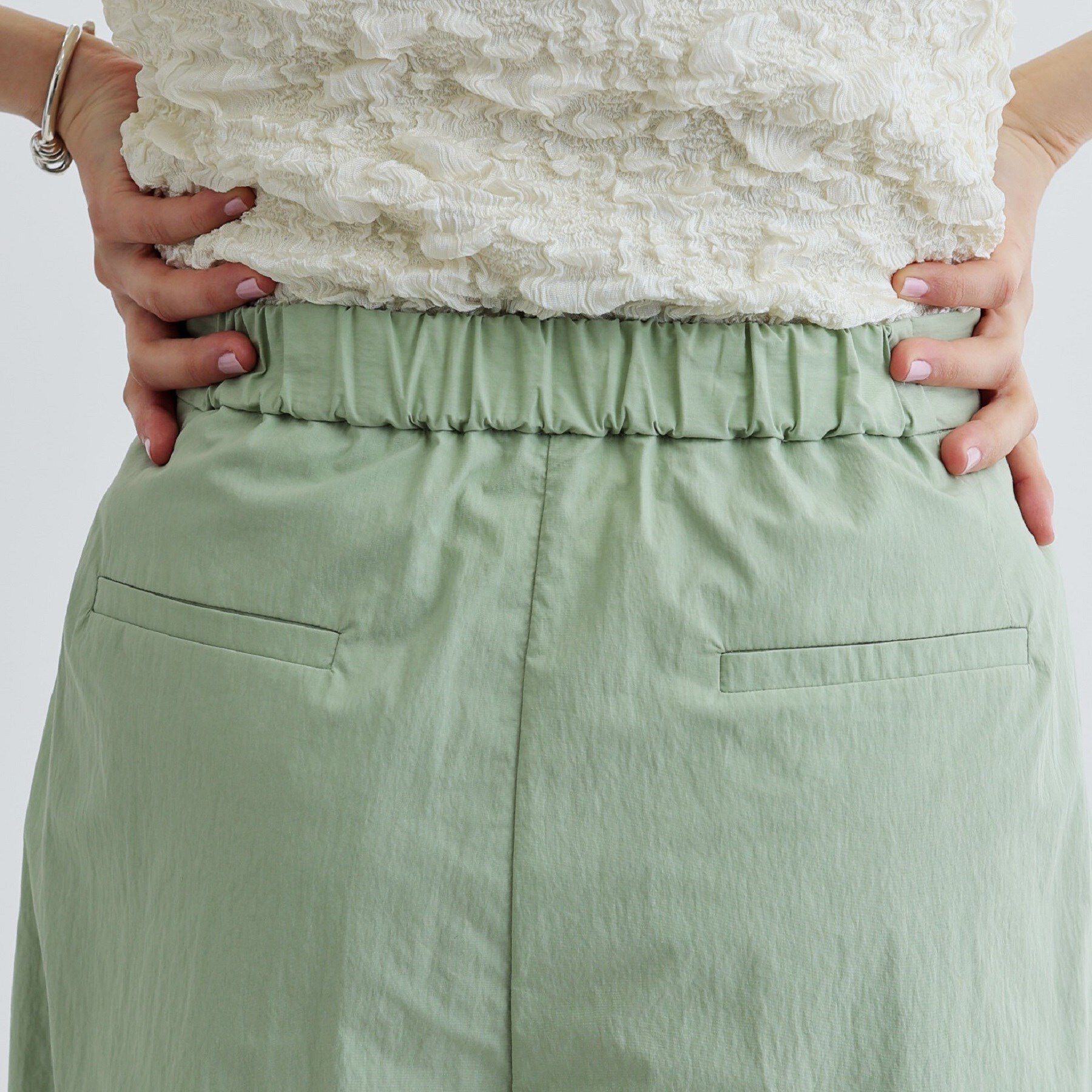 GALLEST「タイプライターラップワイドパンツ」|その他|