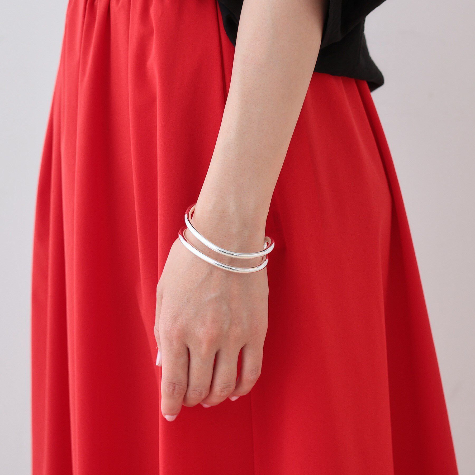 INDIVI「ダブルラインバングル」|ブレスレット・バングル|