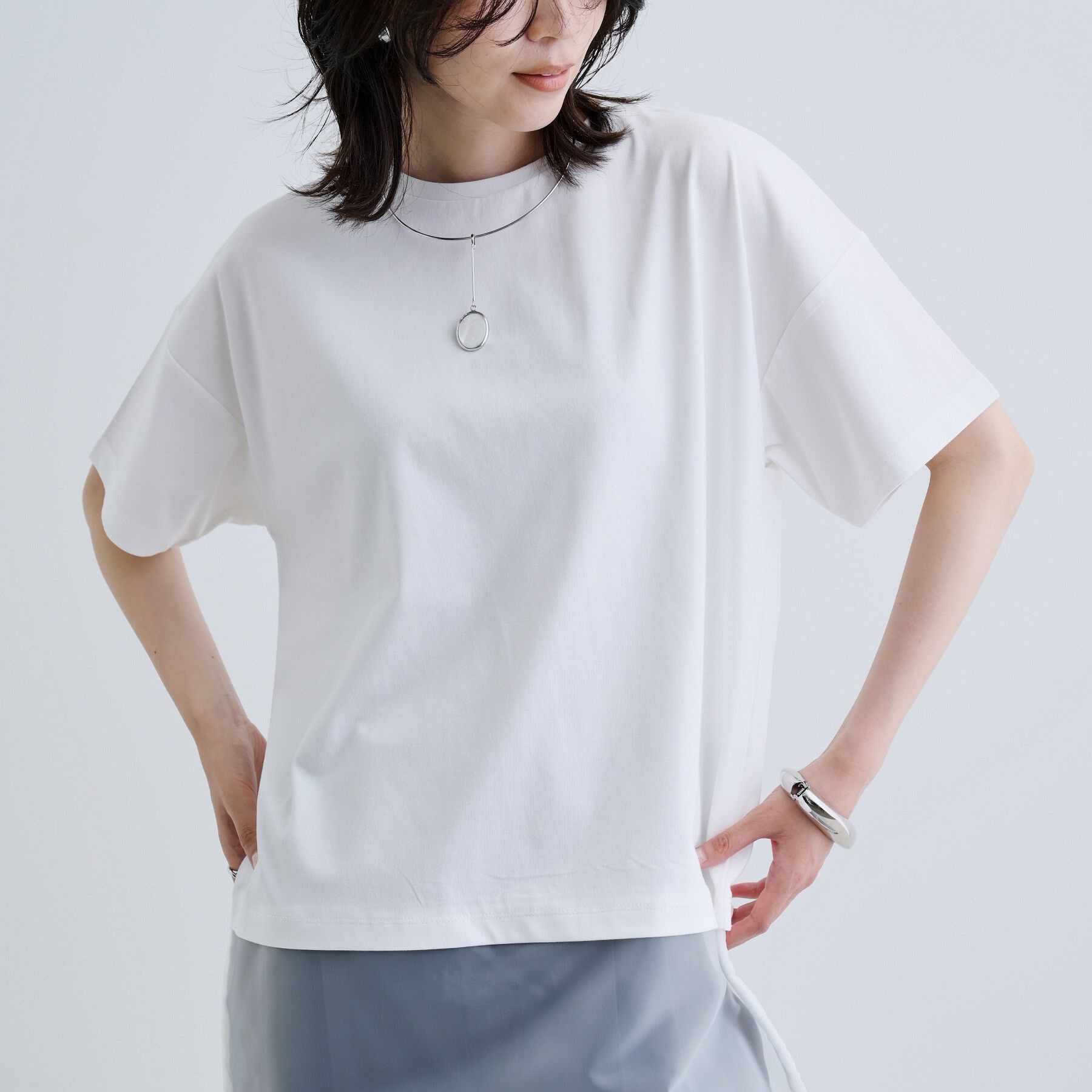 GALLEST「シアードッキングTシャツ」|Tシャツ・カットソー|