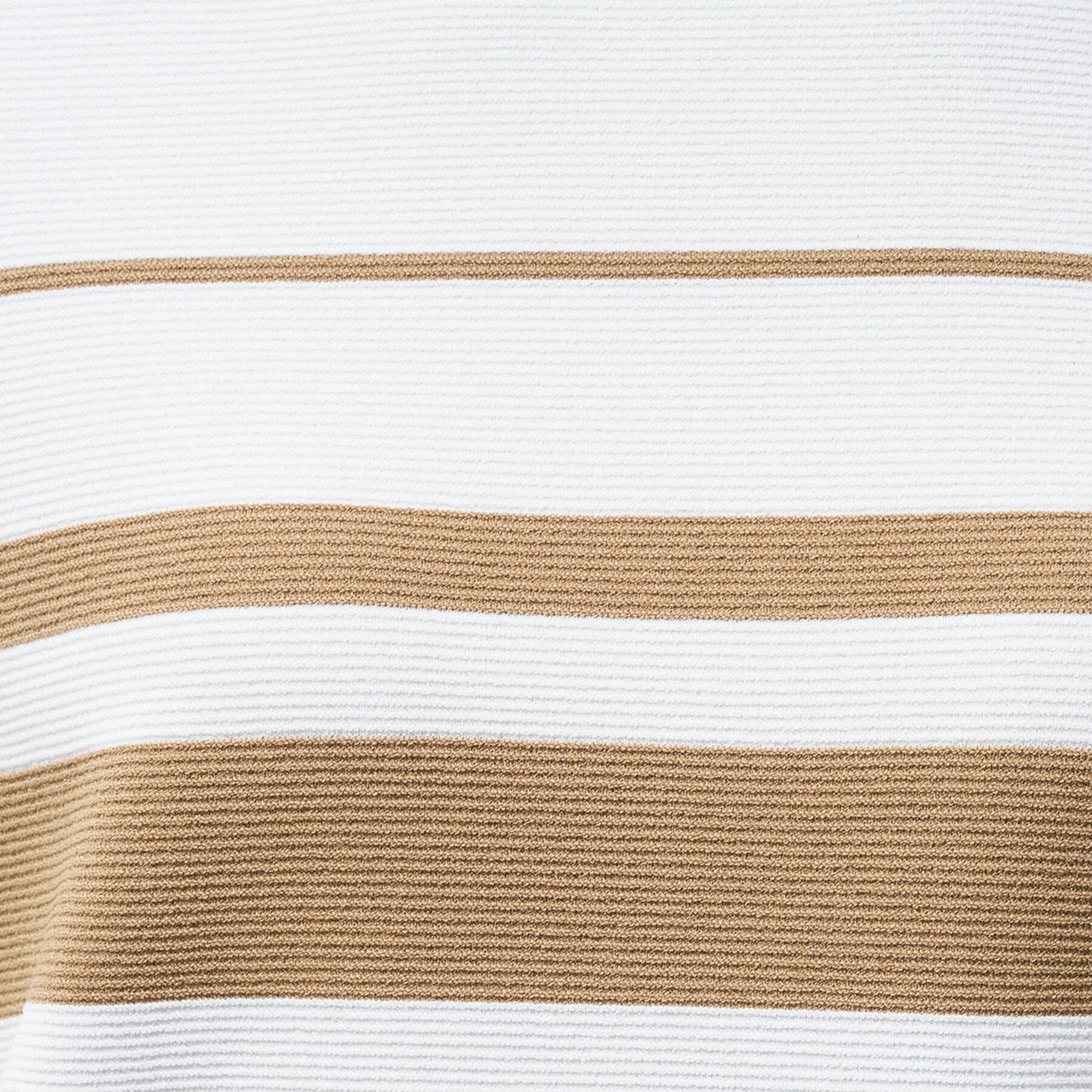 INDIVI「【洗える】ガーター編みVネックニットT」|ニット・セーター|