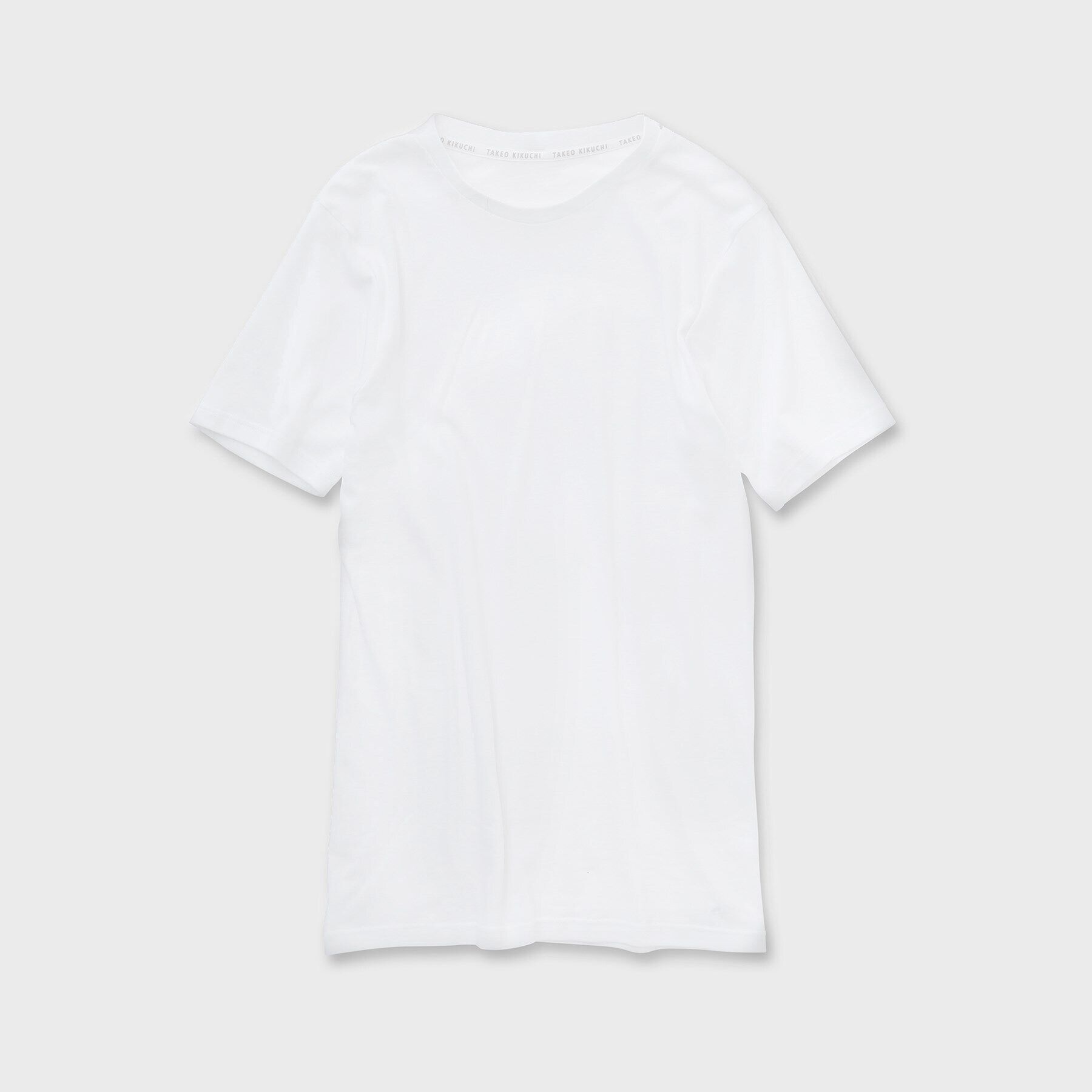TAKEO KIKUCHI「【MADE IN　JAPAN】ベーシック　半袖クルーネック Tシャツ」|ルームウェア|