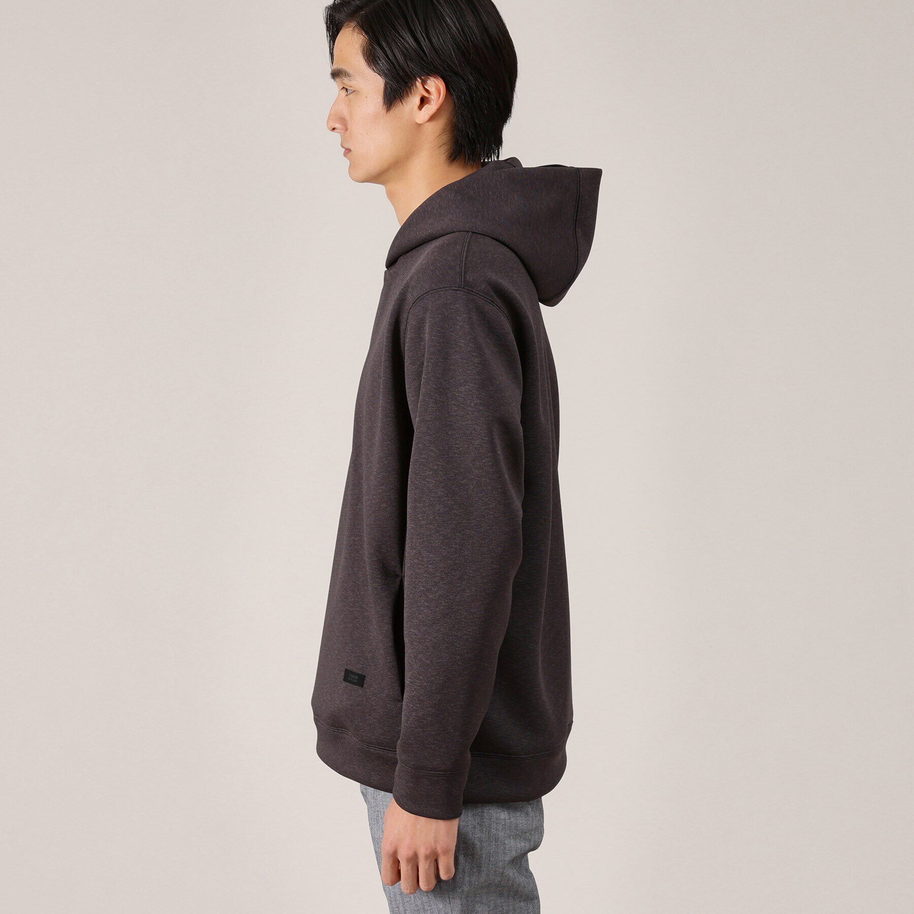 TAKEO KIKUCHI「ハニカムダンボール ハーフジップ フーディ」|パーカー|