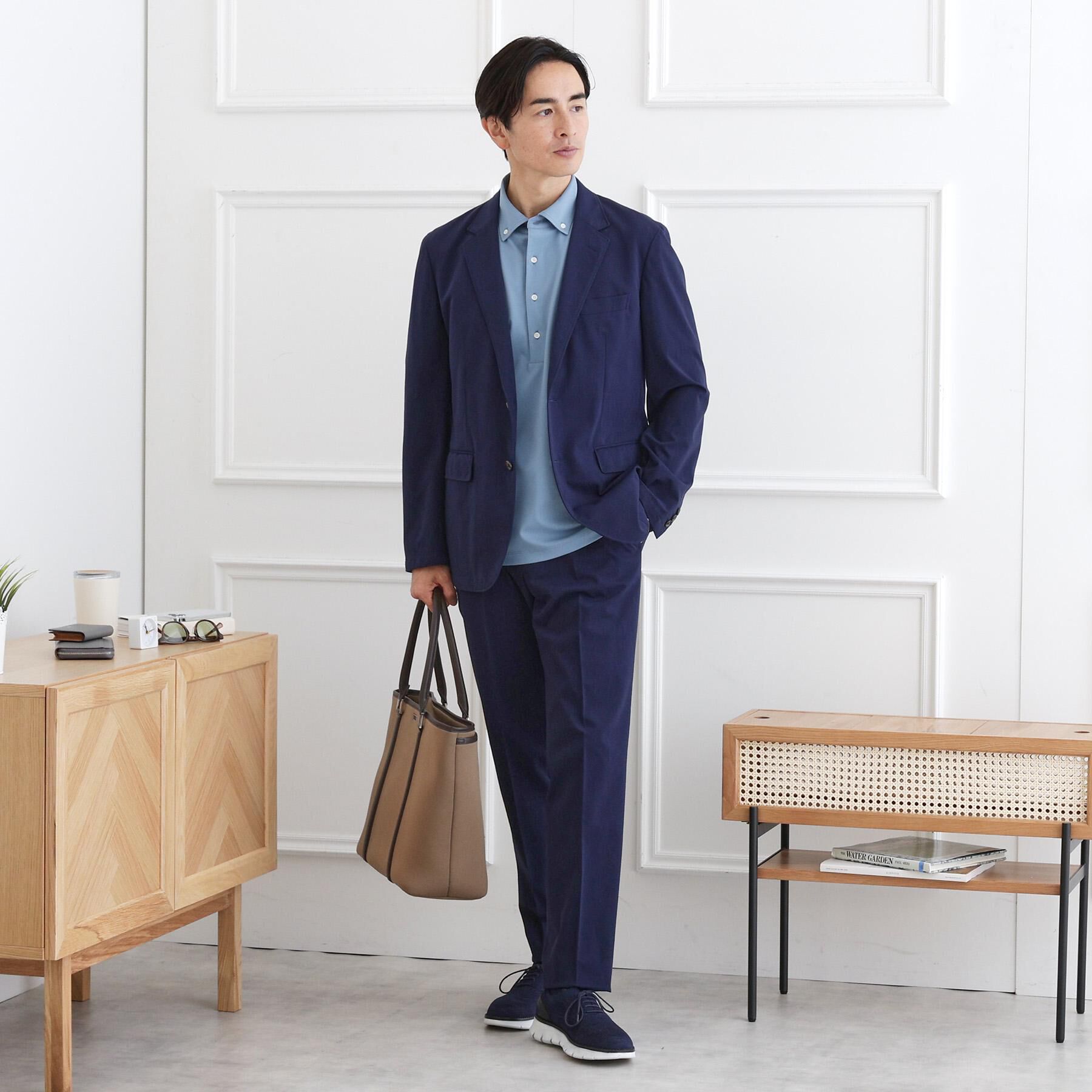 TAKEO KIKUCHI「【接触冷感/ONOFF】ビズ ポロシャツ」|ポロシャツ|