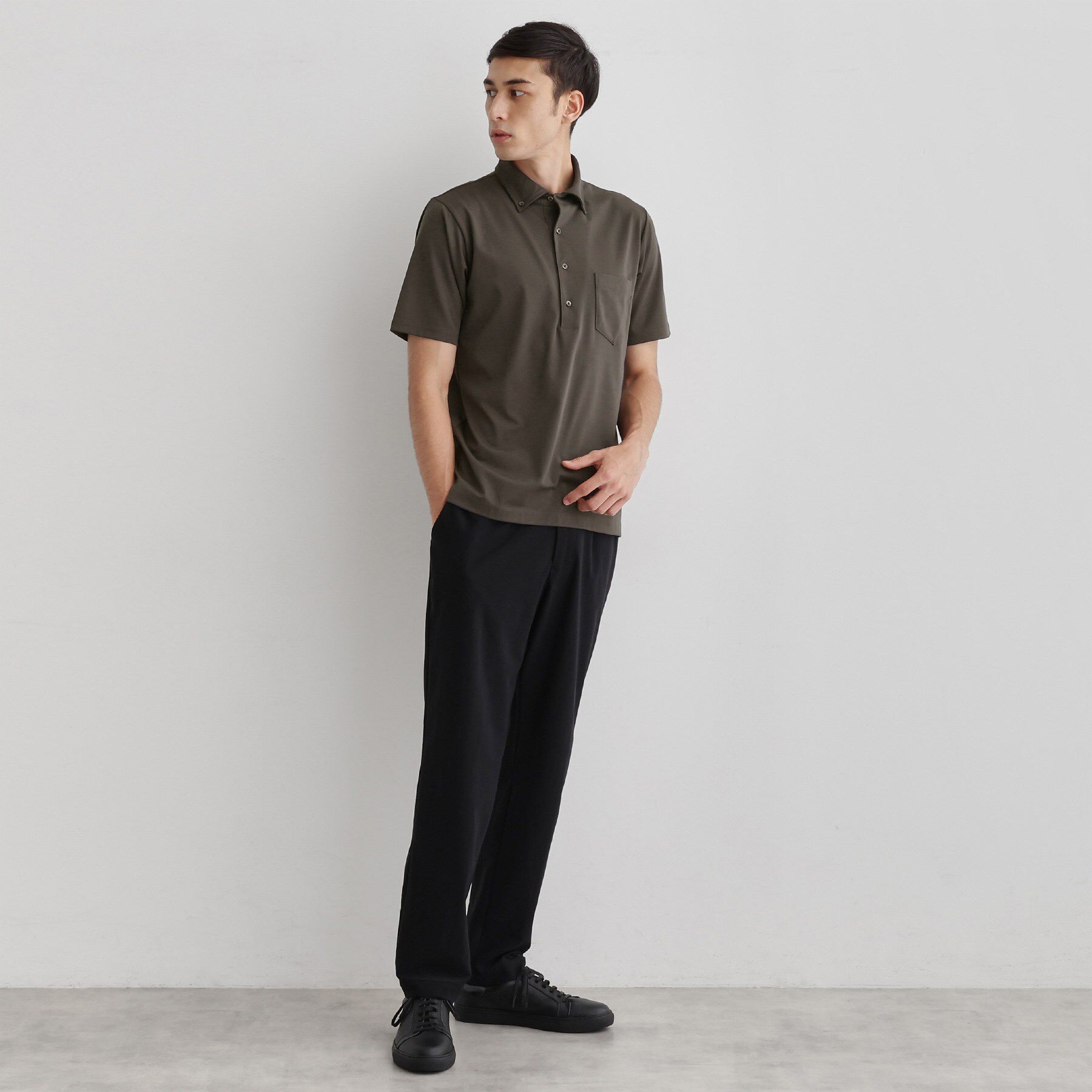 TAKEO KIKUCHI「【接触冷感/ONOFF】ビズ ポロシャツ」|ポロシャツ|