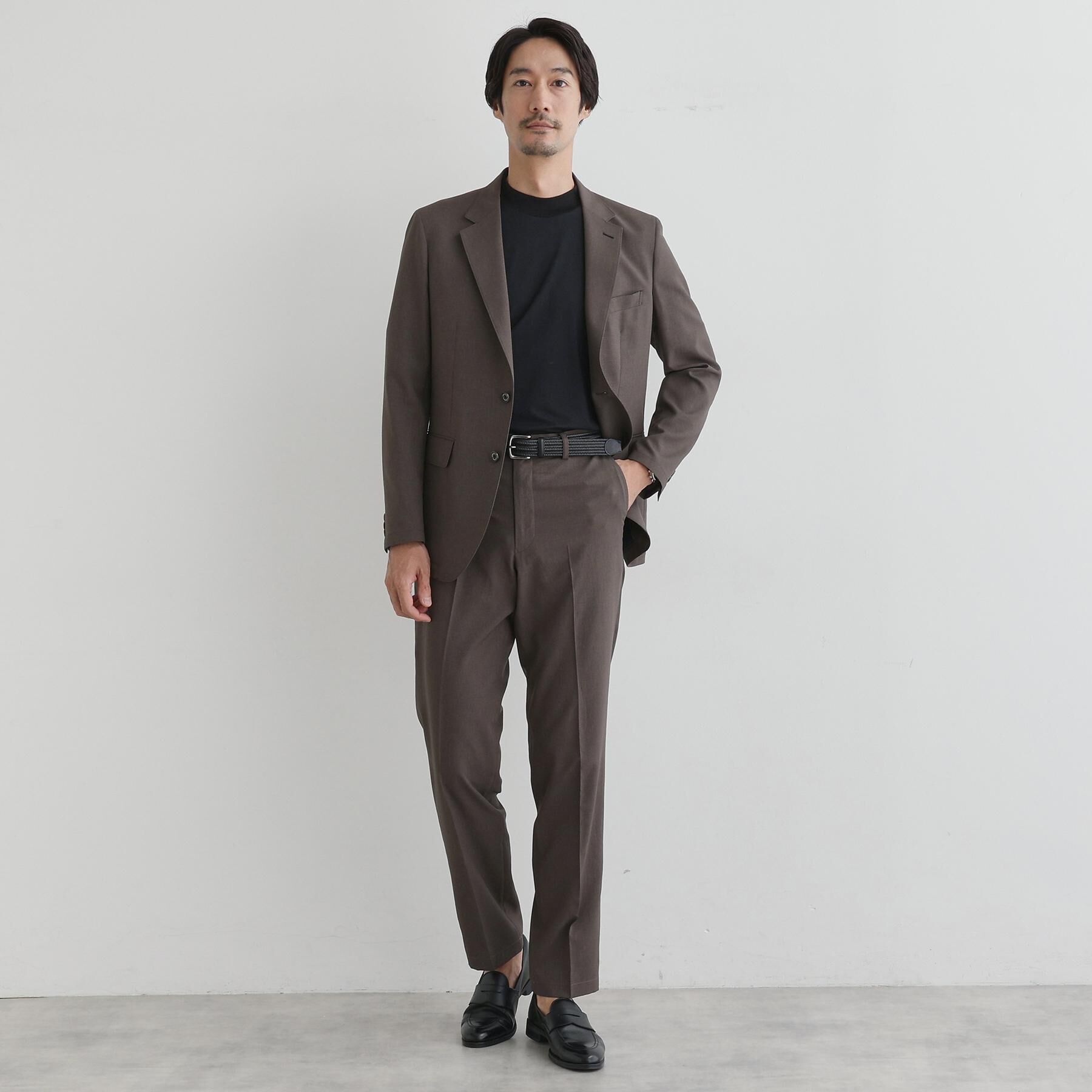 TAKEO KIKUCHI「レザーゴムメッシュベルト」|ベルト|