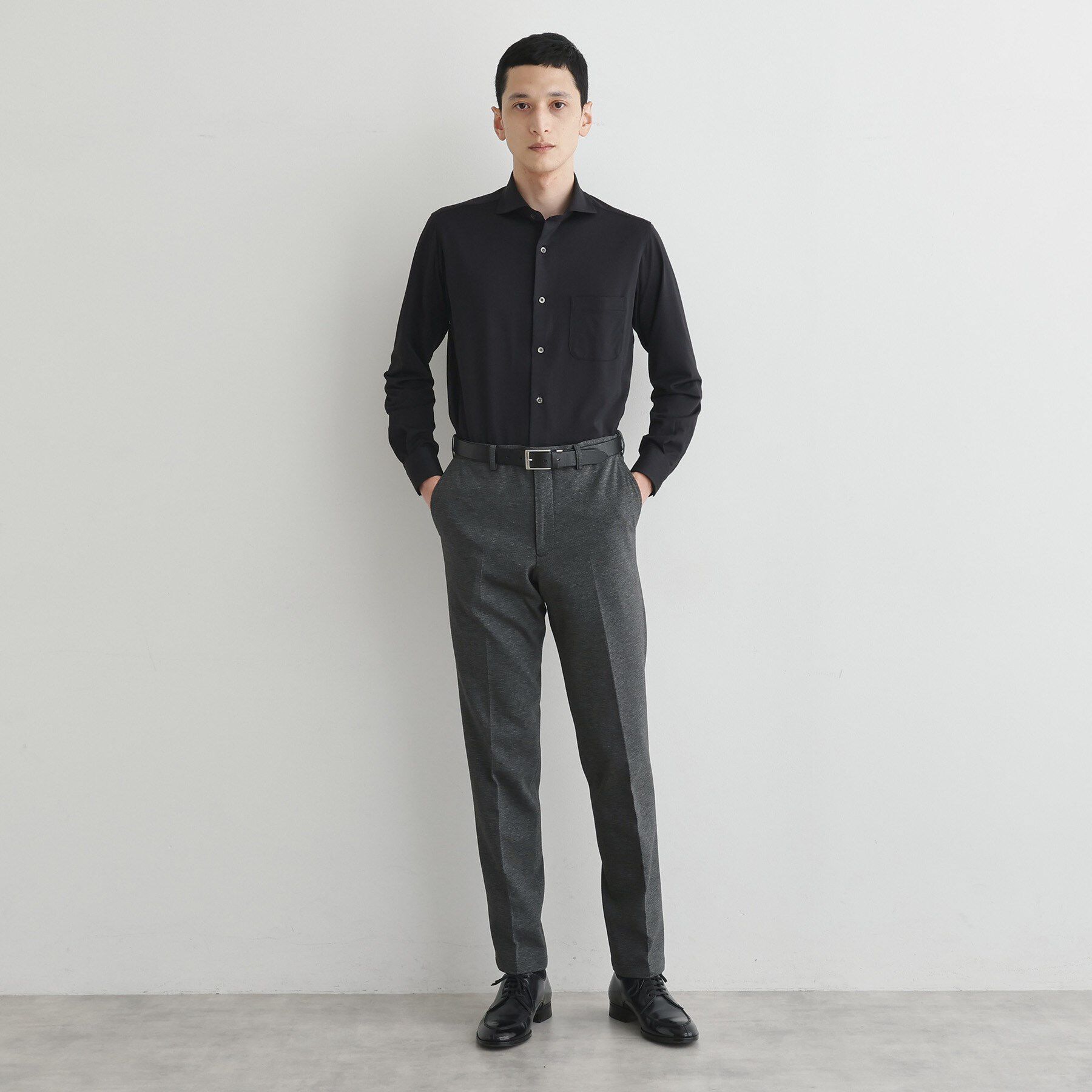 TAKEO KIKUCHI「クールマックス コンパクトジャージ シャツ」|シャツ・ブラウス|