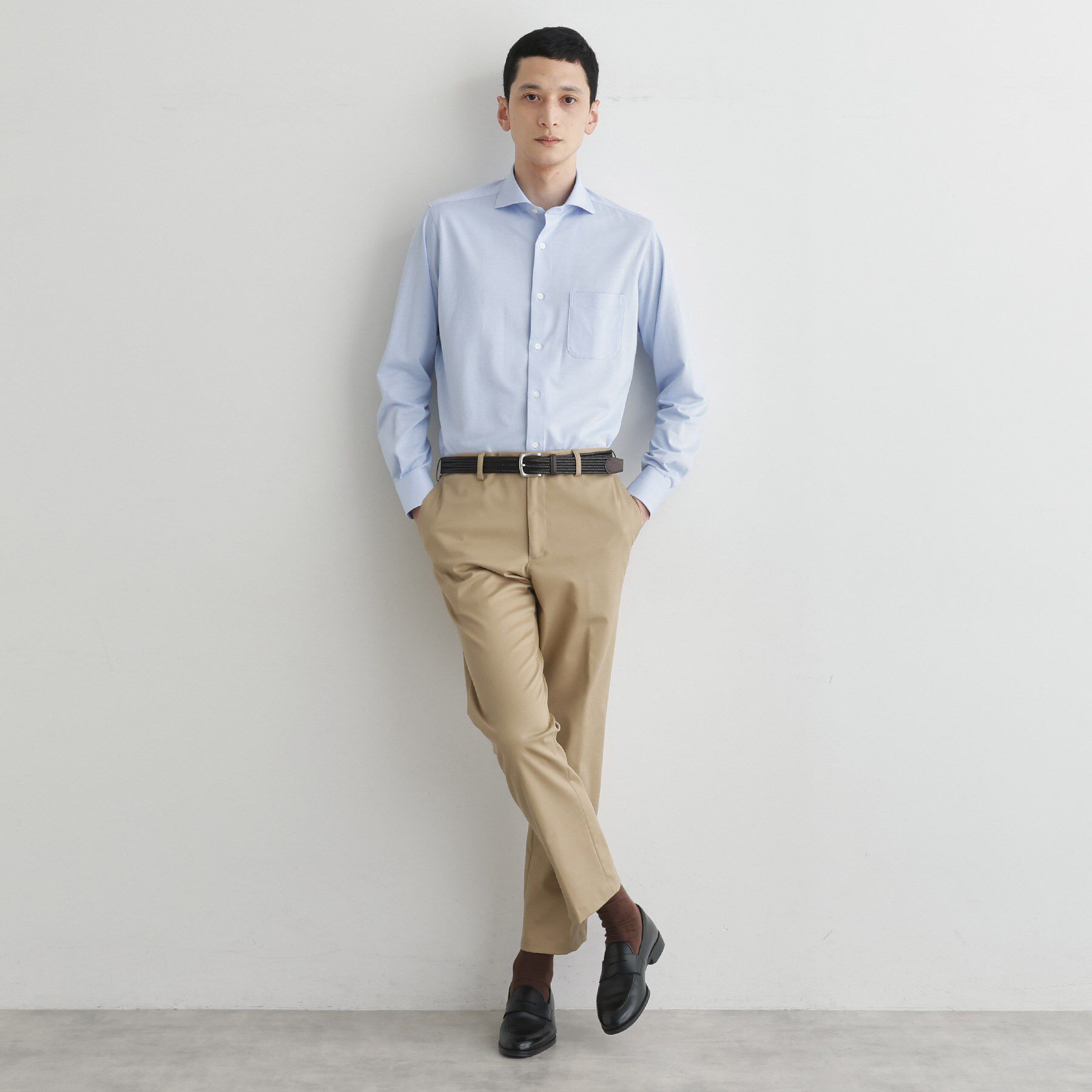 TAKEO KIKUCHI「クールマックス コンパクトジャージ シャツ」|シャツ・ブラウス|