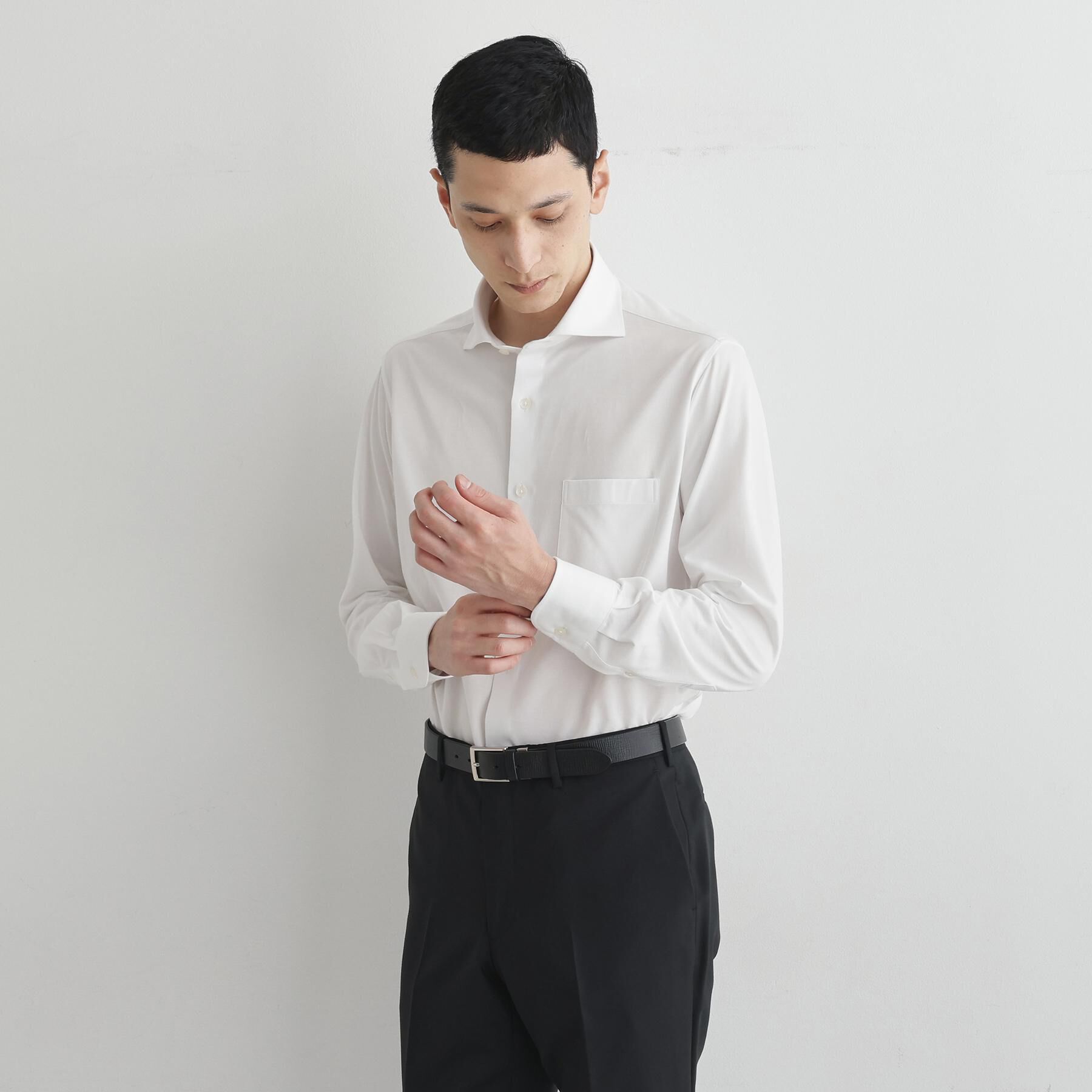 TAKEO KIKUCHI「クールマックス コンパクトジャージ シャツ」|シャツ・ブラウス|