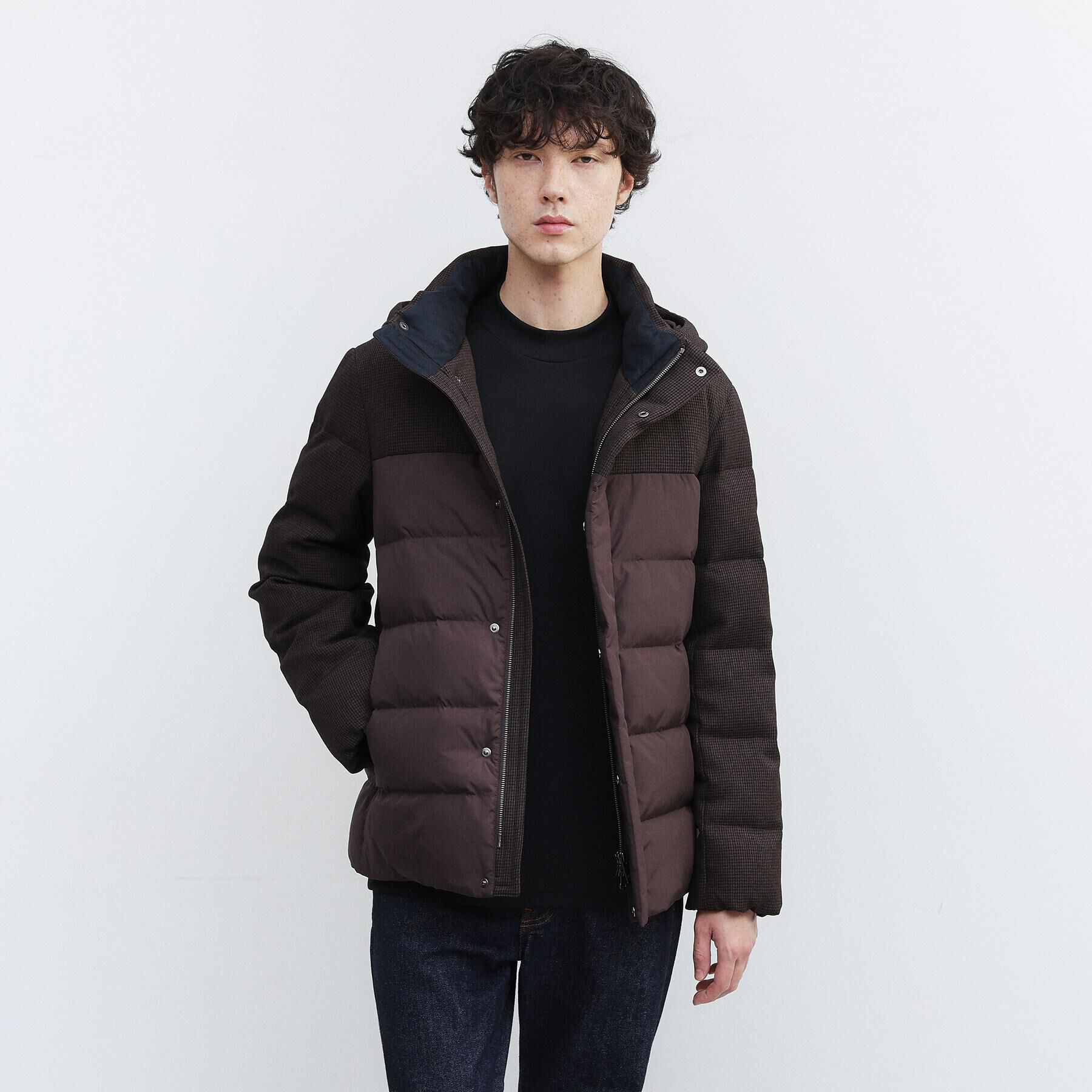 TAKEO KIKUCHI「カラーコンビ ダウンブルゾン」|ダウン|