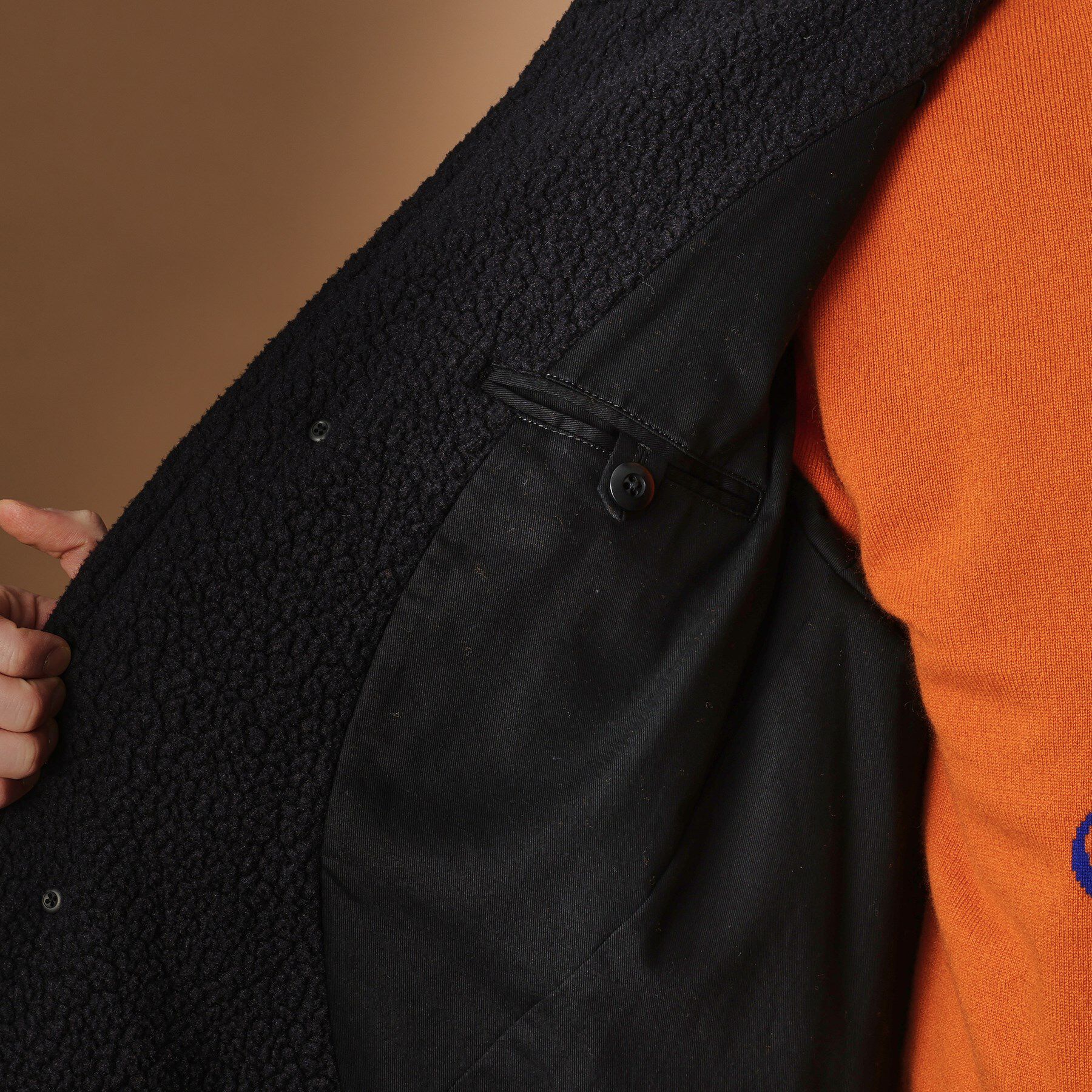 40CARATS&525「ヘヴィーボア バルマカーンコート」|ステンカラーコート|