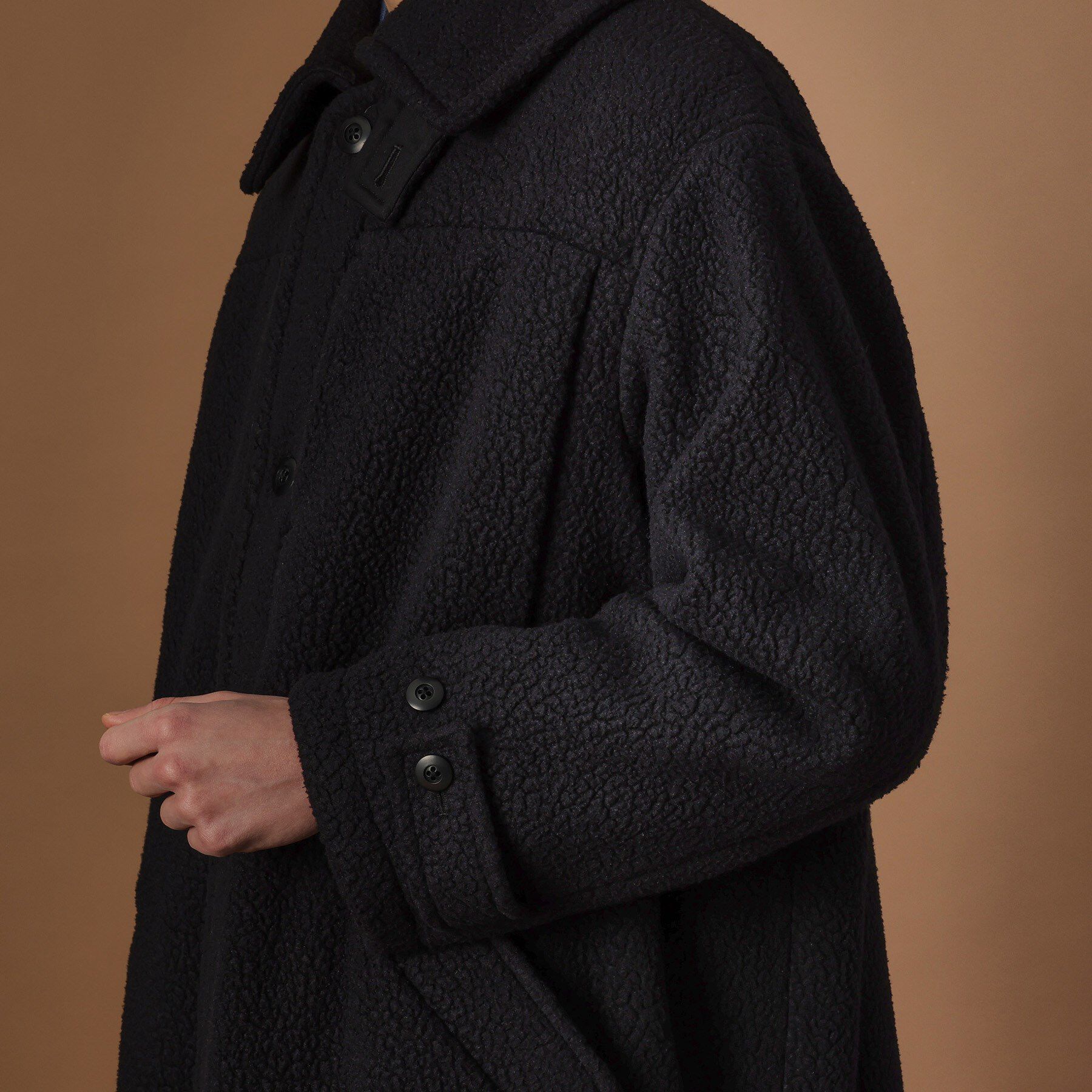 40CARATS&525「ヘヴィーボア バルマカーンコート」|ステンカラーコート|