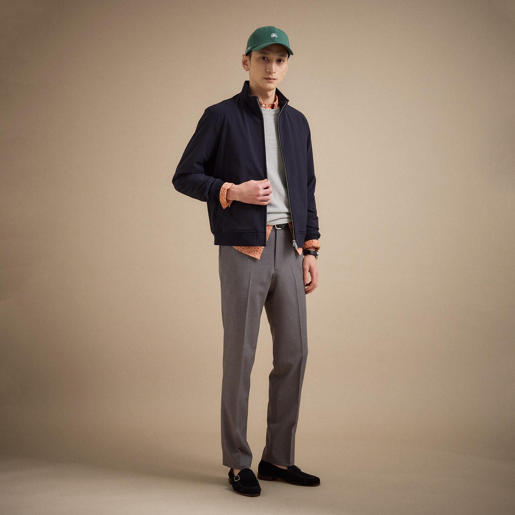 TAKEO KIKUCHI「スタンドカラー ショート リブ ブルゾン」|ブルゾン・スタジャン|