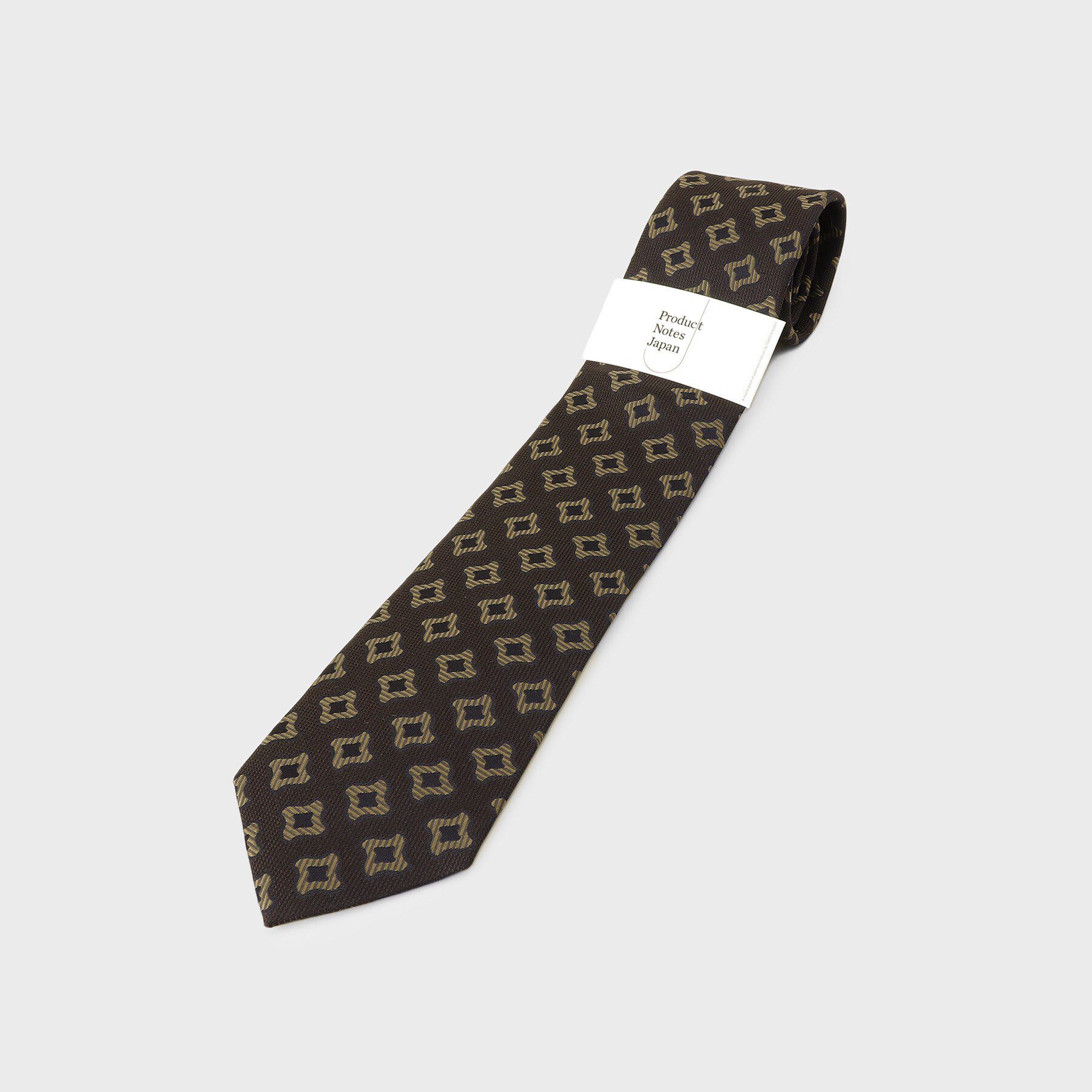 TAKEO KIKUCHI「【縁起の良いネクタイ】PNJ 千鳥ジオメトリックネクタイ」|ネクタイ・蝶ネクタイ|