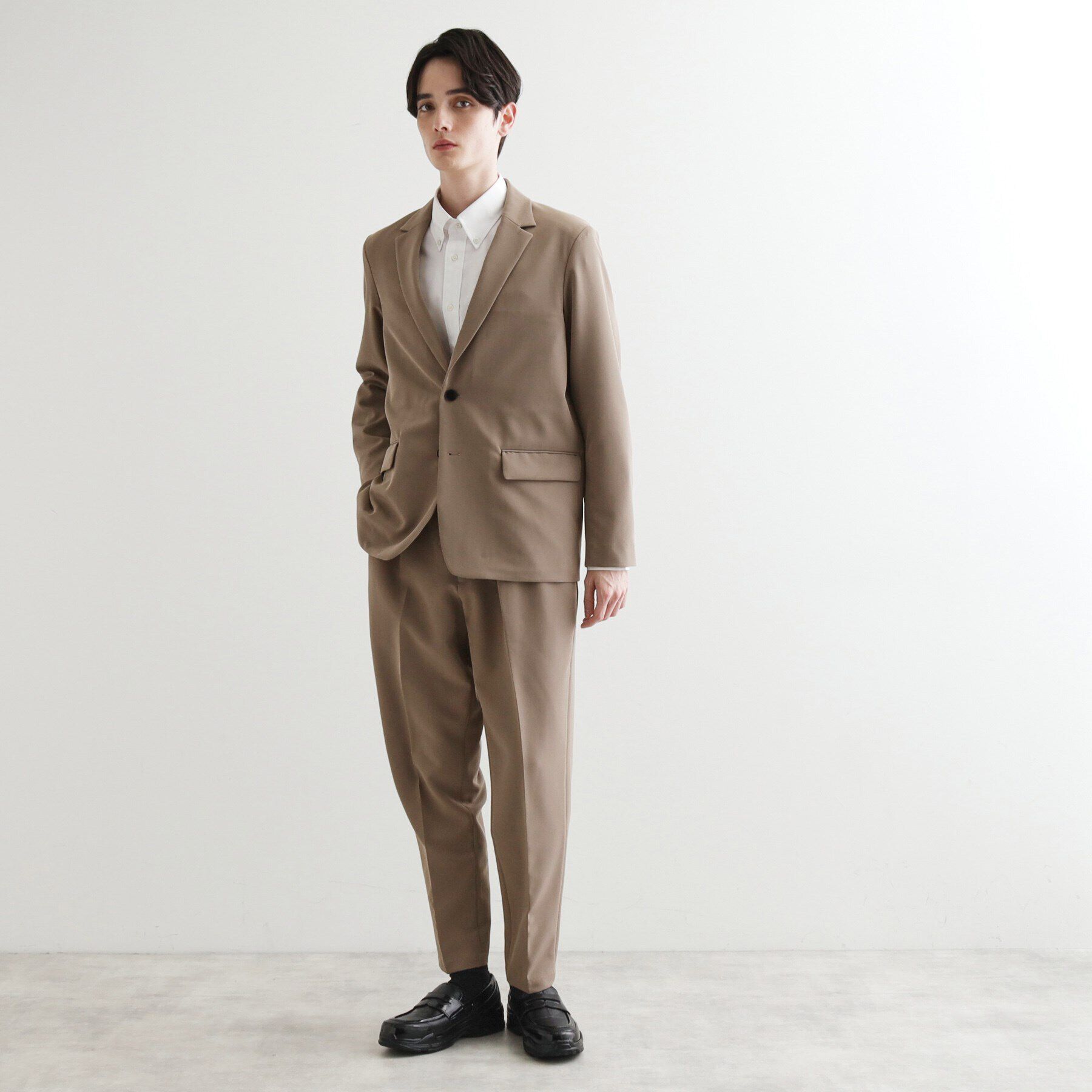 tk.TAKEO KIKUCHI「360度ストレッチテーラードジャケット（セットアップ対応）」|テーラードジャケット|