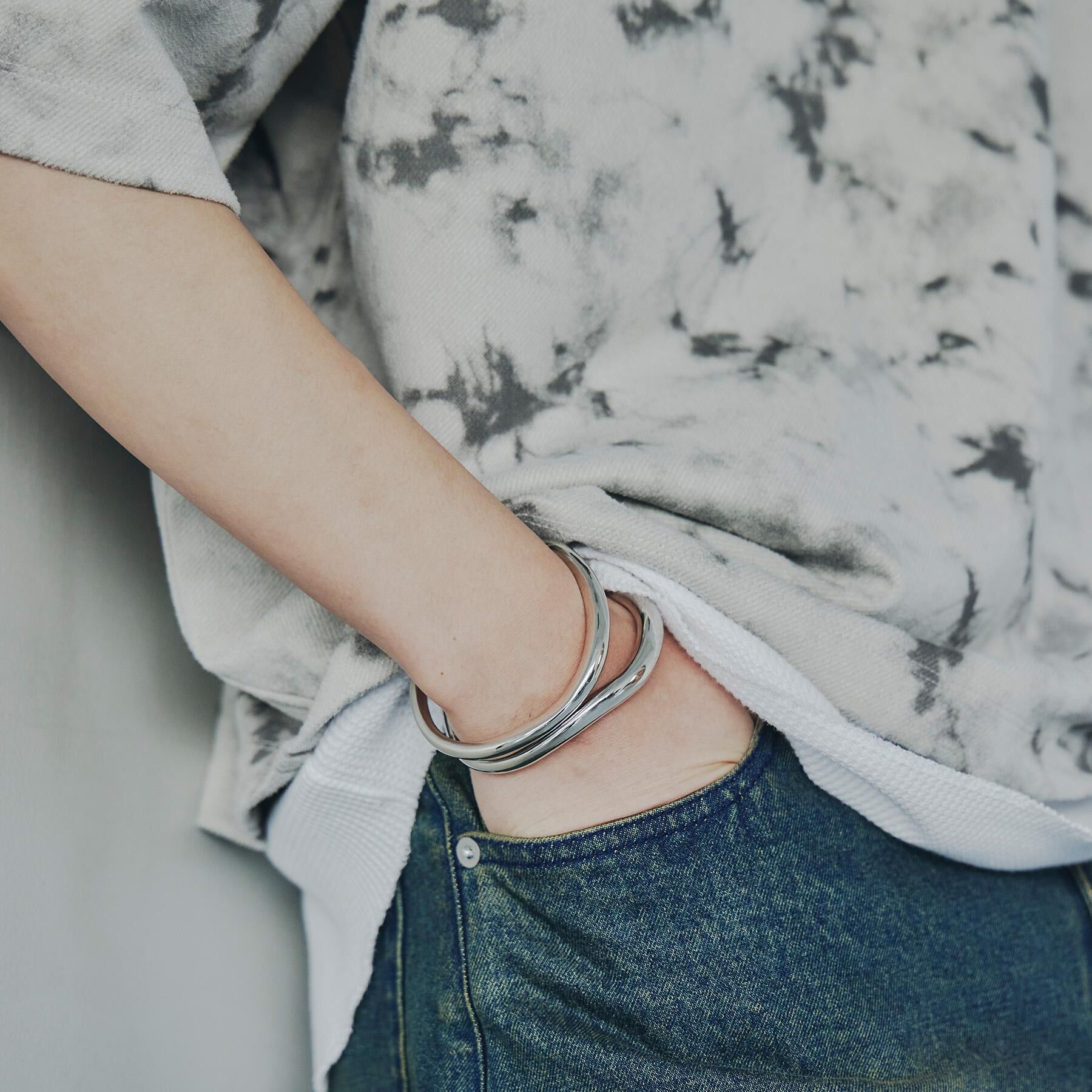 tk.TAKEO KIKUCHI「チャンキーバングル」|ブレスレット・バングル|