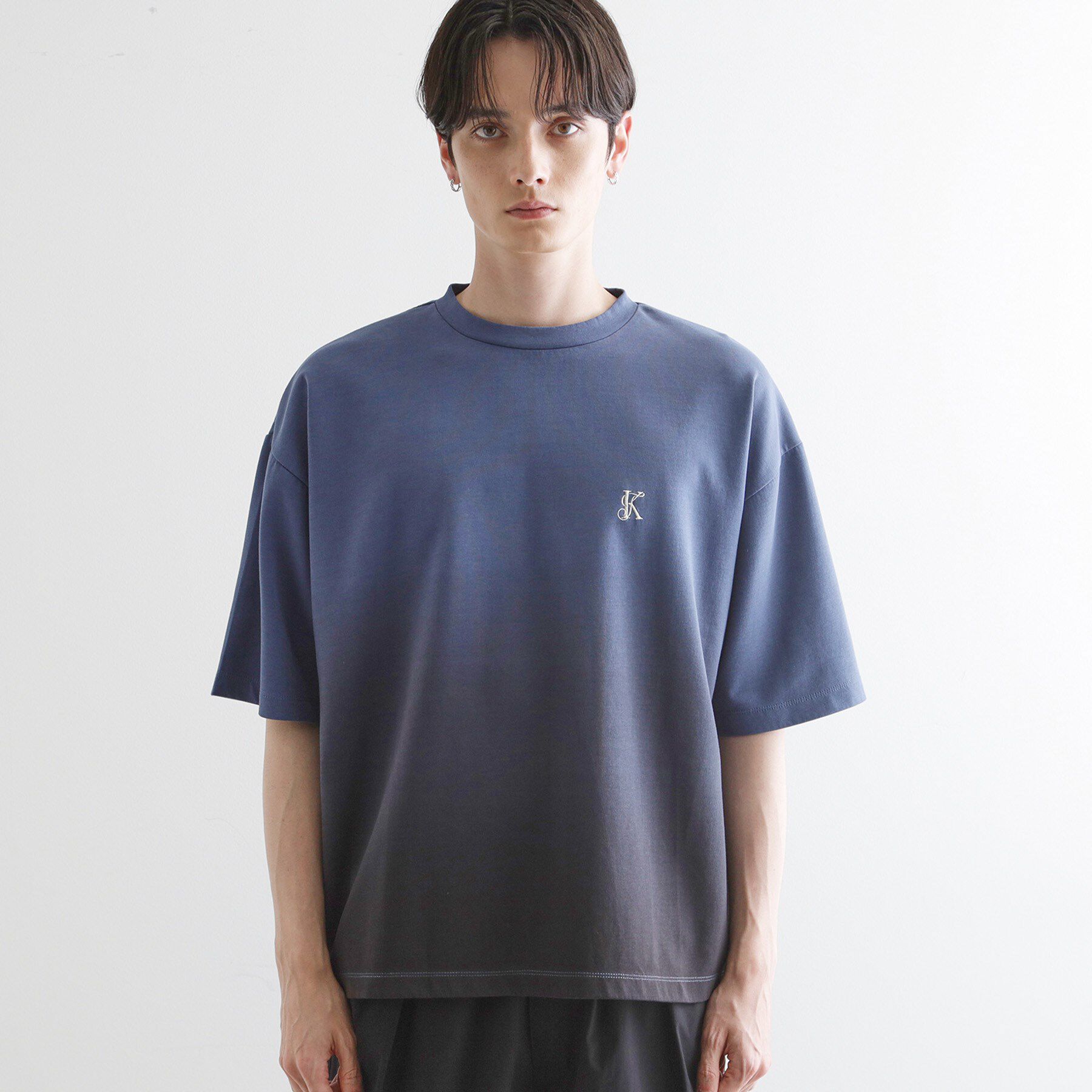 tk.TAKEO KIKUCHI「グラデーションダイ5分袖カットソー」|Tシャツ・カットソー|