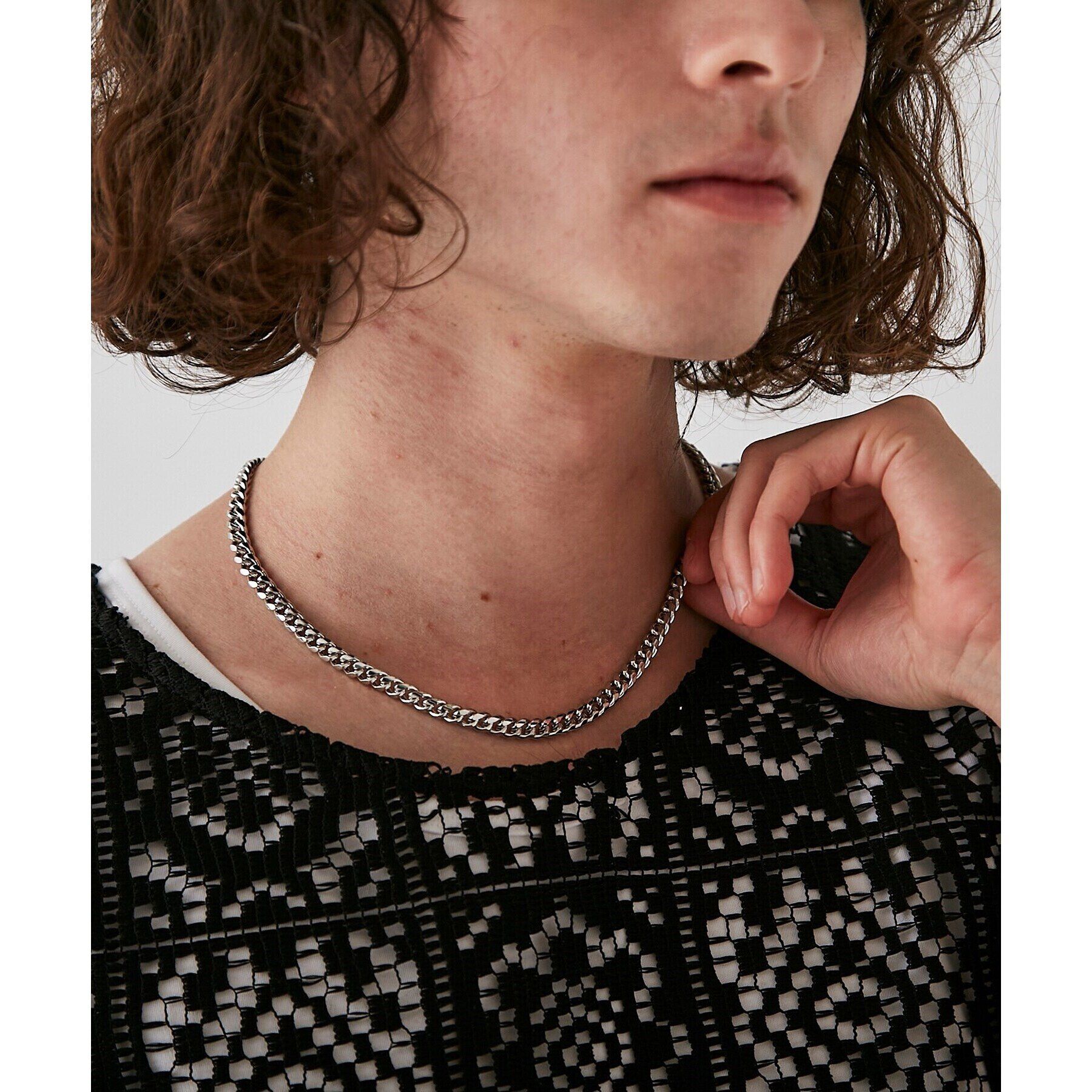 tk.TAKEO KIKUCHI「ASSORT CHAIN NECKLACE / アソートチェーンネックレス」|ネックレス|