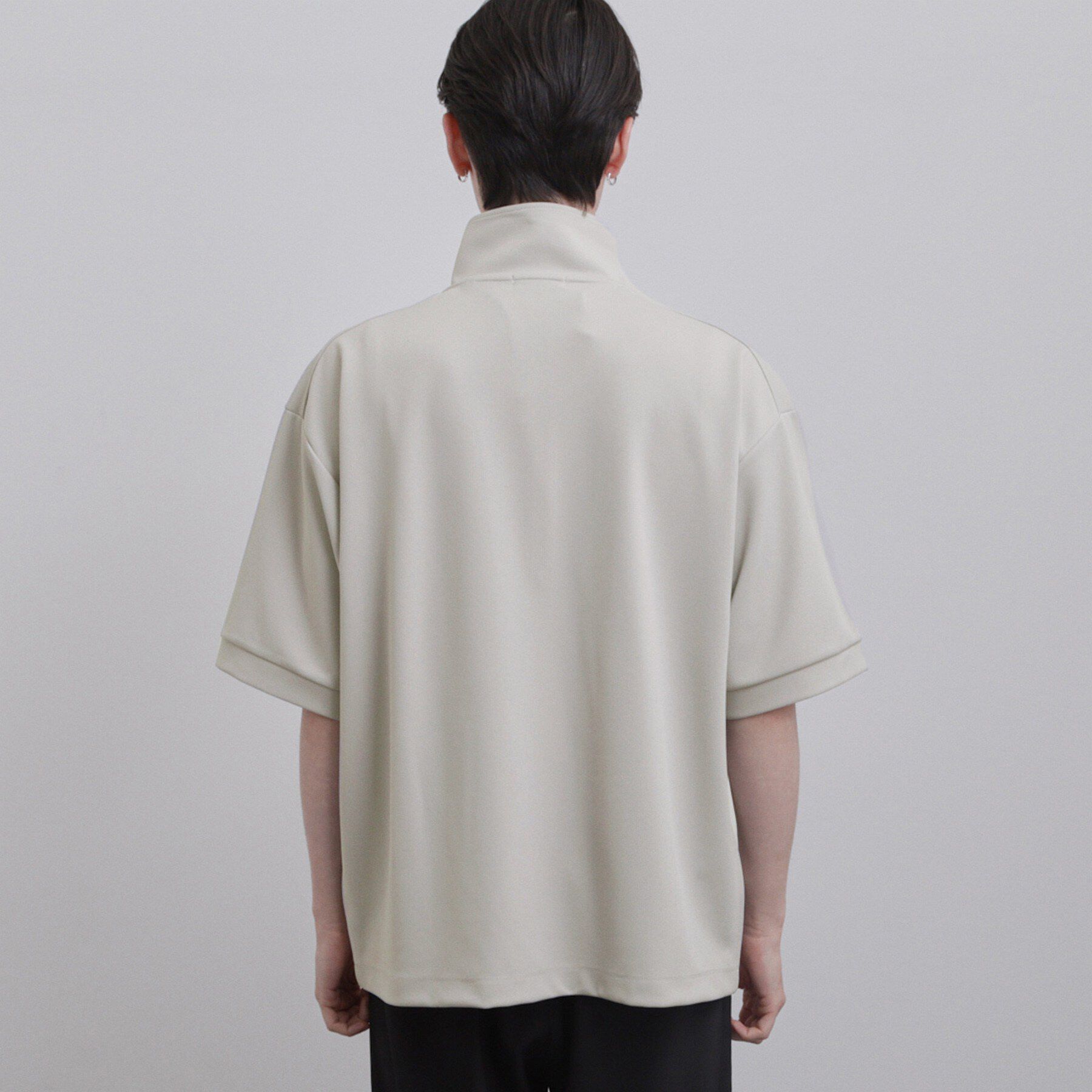 tk.TAKEO KIKUCHI「ジョーゼットハーフジップ」|Tシャツ・カットソー|