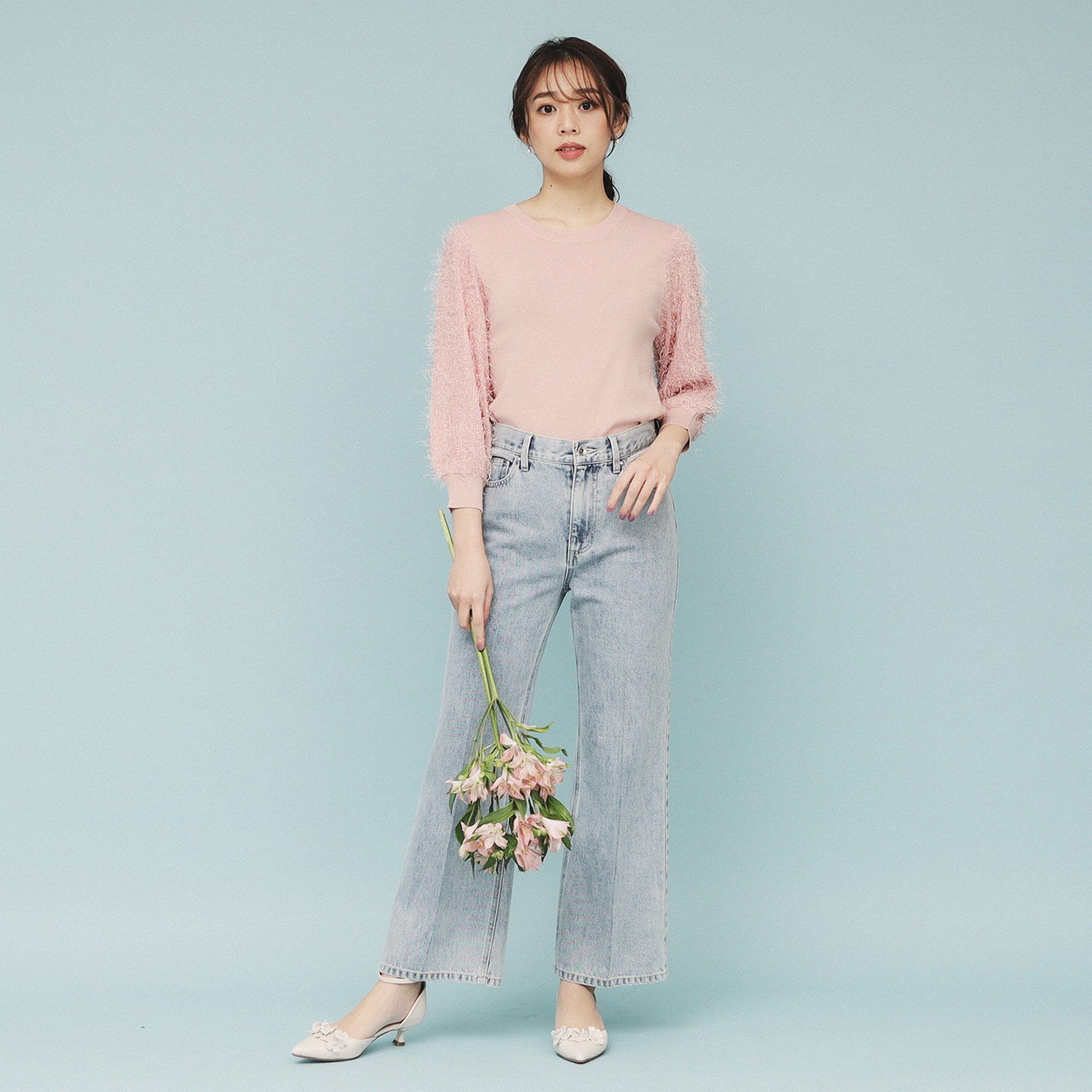 index「ドッキングシャギーニット【洗濯機洗い可】」|ニット・セーター|