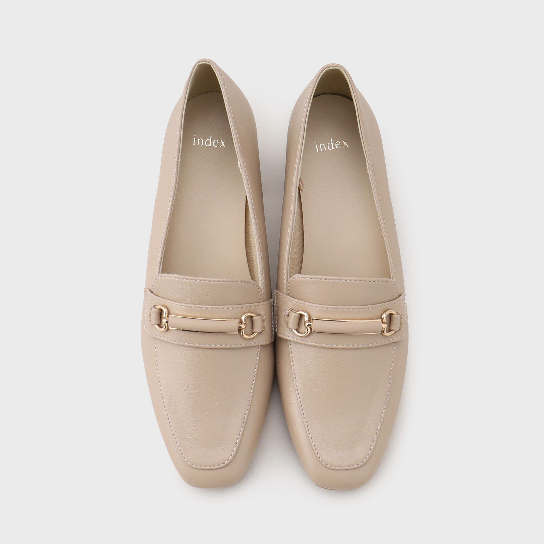 index「ビット付きヒールローファー」|パンプス|