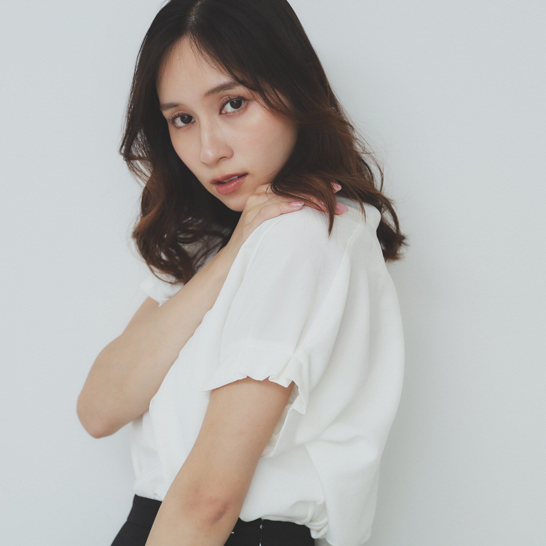 index「《7色展開/XS-LLサイズ》タックスリーブスキッパーブラウス【洗濯機洗い可/吸水速乾/抗ピル/防シ」|シャツ・ブラウス|