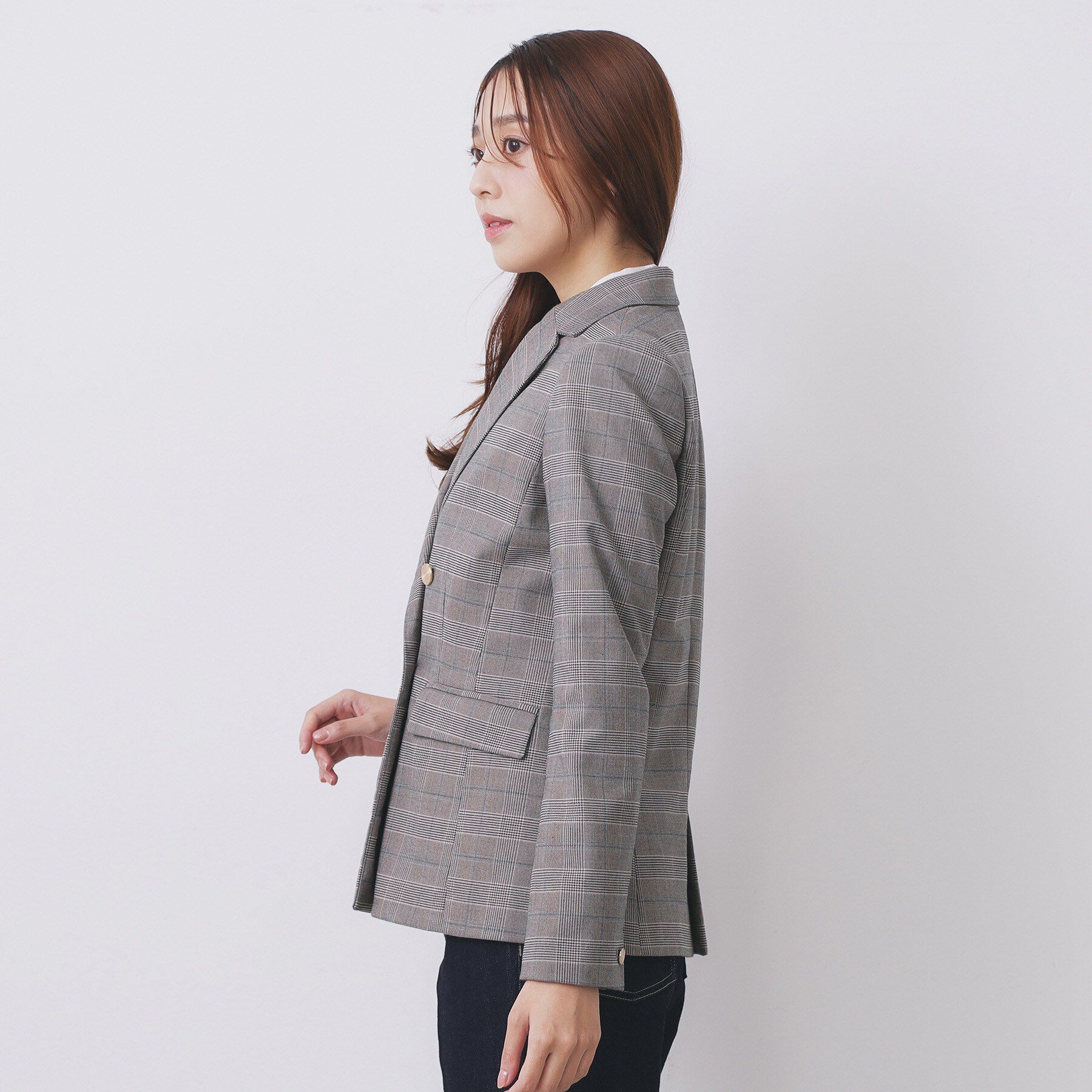 index「《Oggi掲載》ダブルブレストテーラードジャケット/セットアップ対応可【洗える】」|テーラードジャケット|