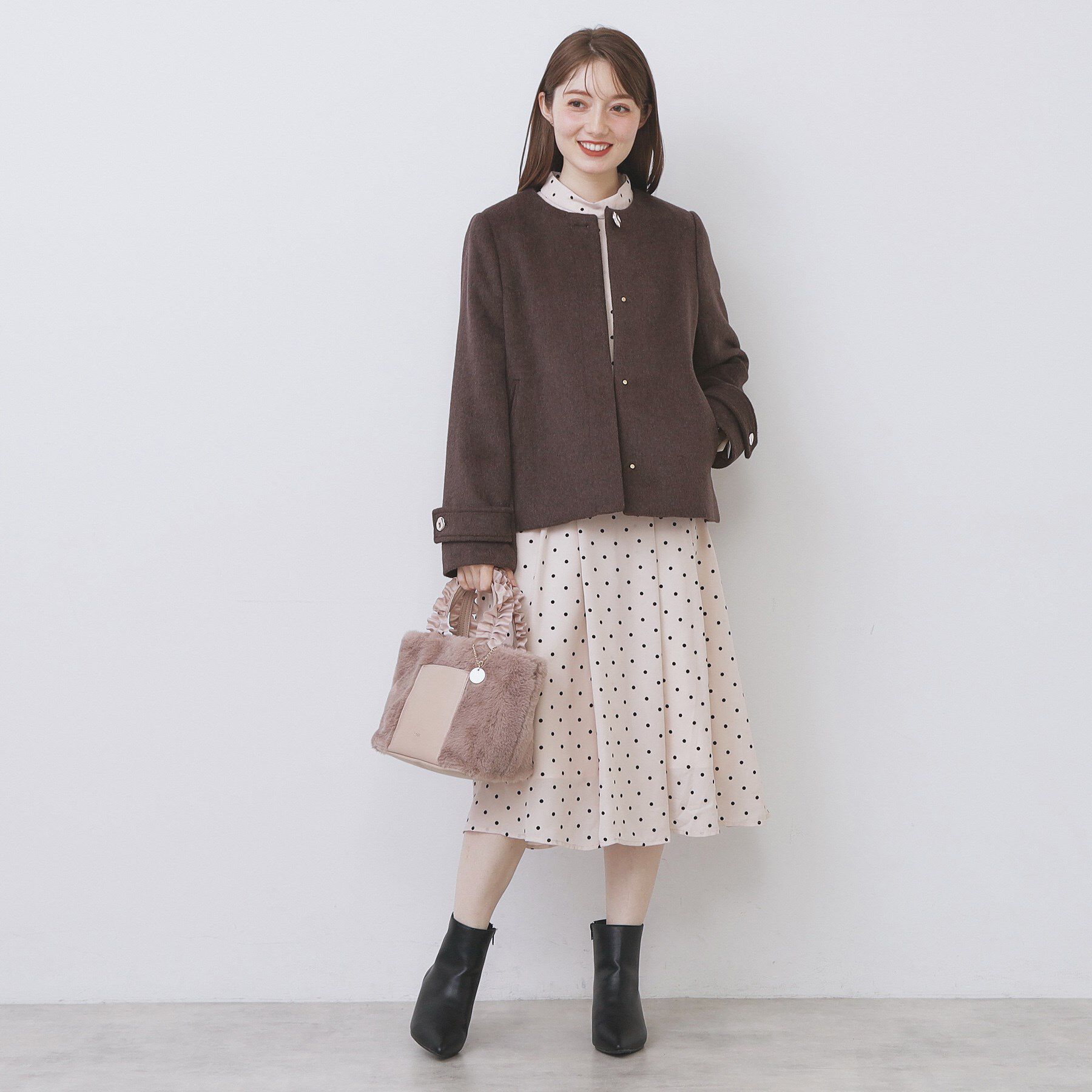 index「ノーカラーショートコート」|ノーカラーコート|