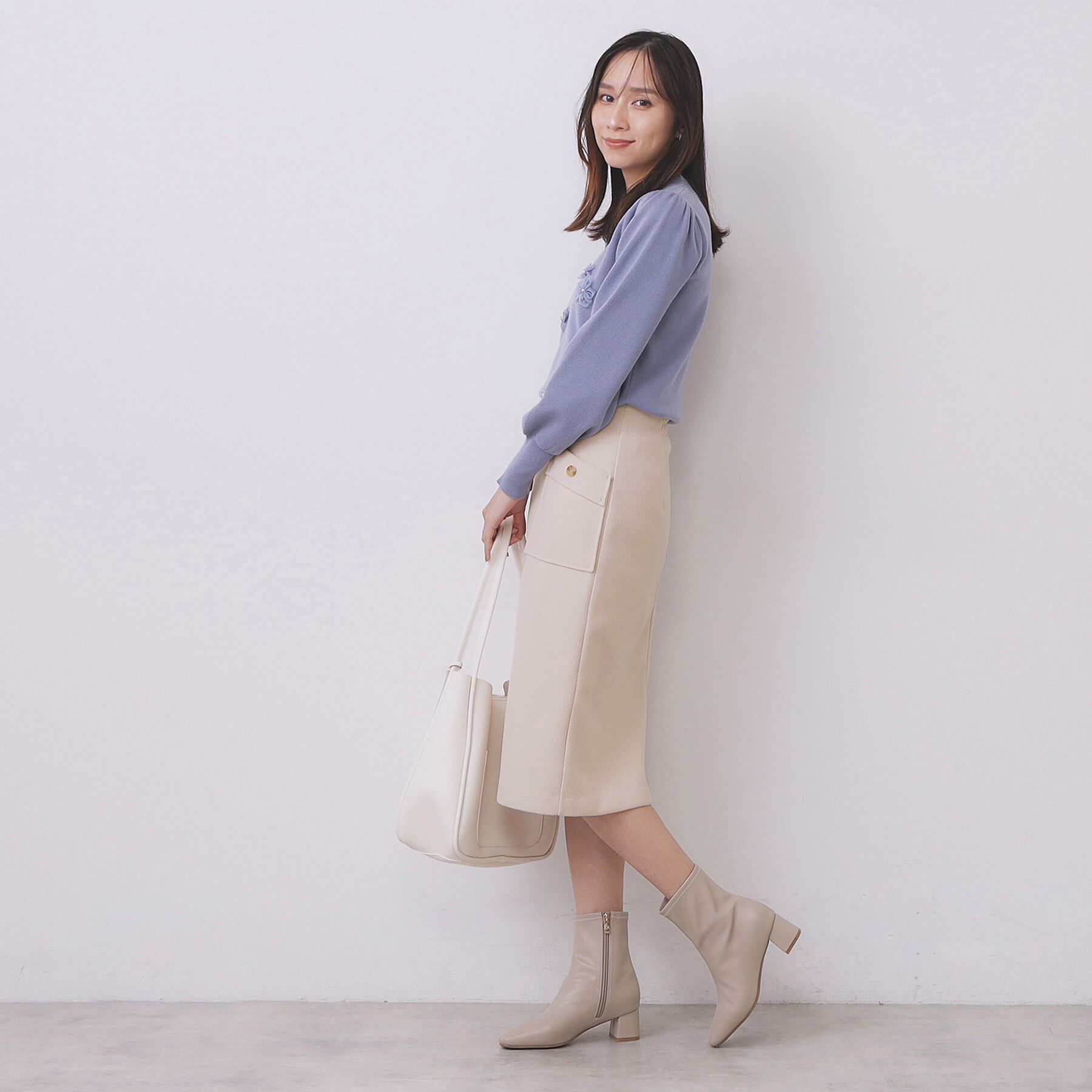 index「ポケットタイトスカート【洗濯機OK/イージーケア/防シワ】」|スカート|