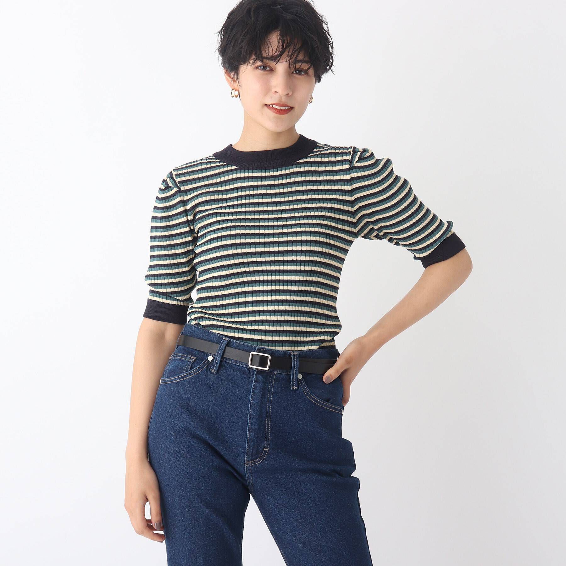 OPAQUE.CLIP「シンプルスクエアベルト」|ベルト|