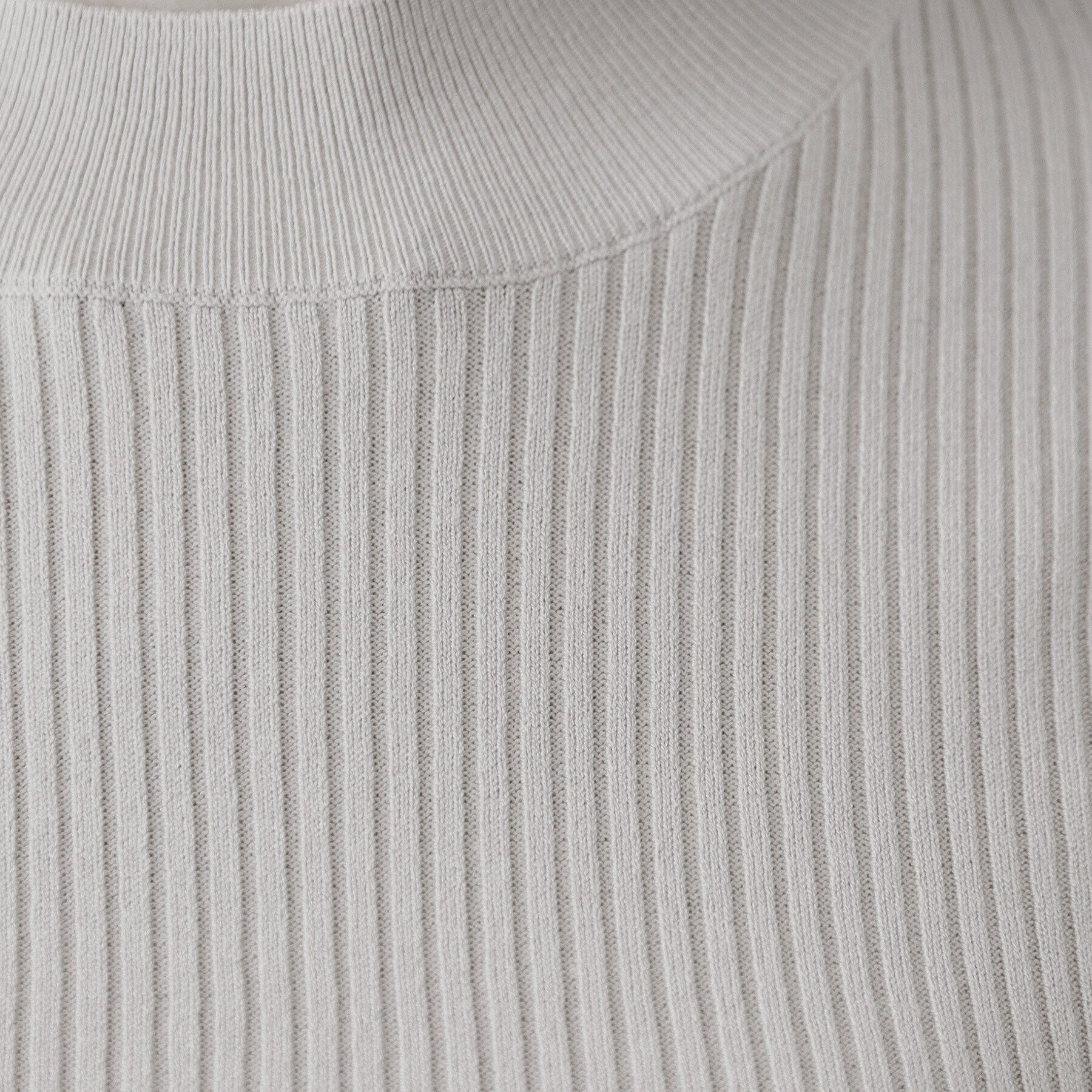 OPAQUE.CLIP「フレアスリーブリブニット【洗濯機洗い可】」|ニット・セーター|