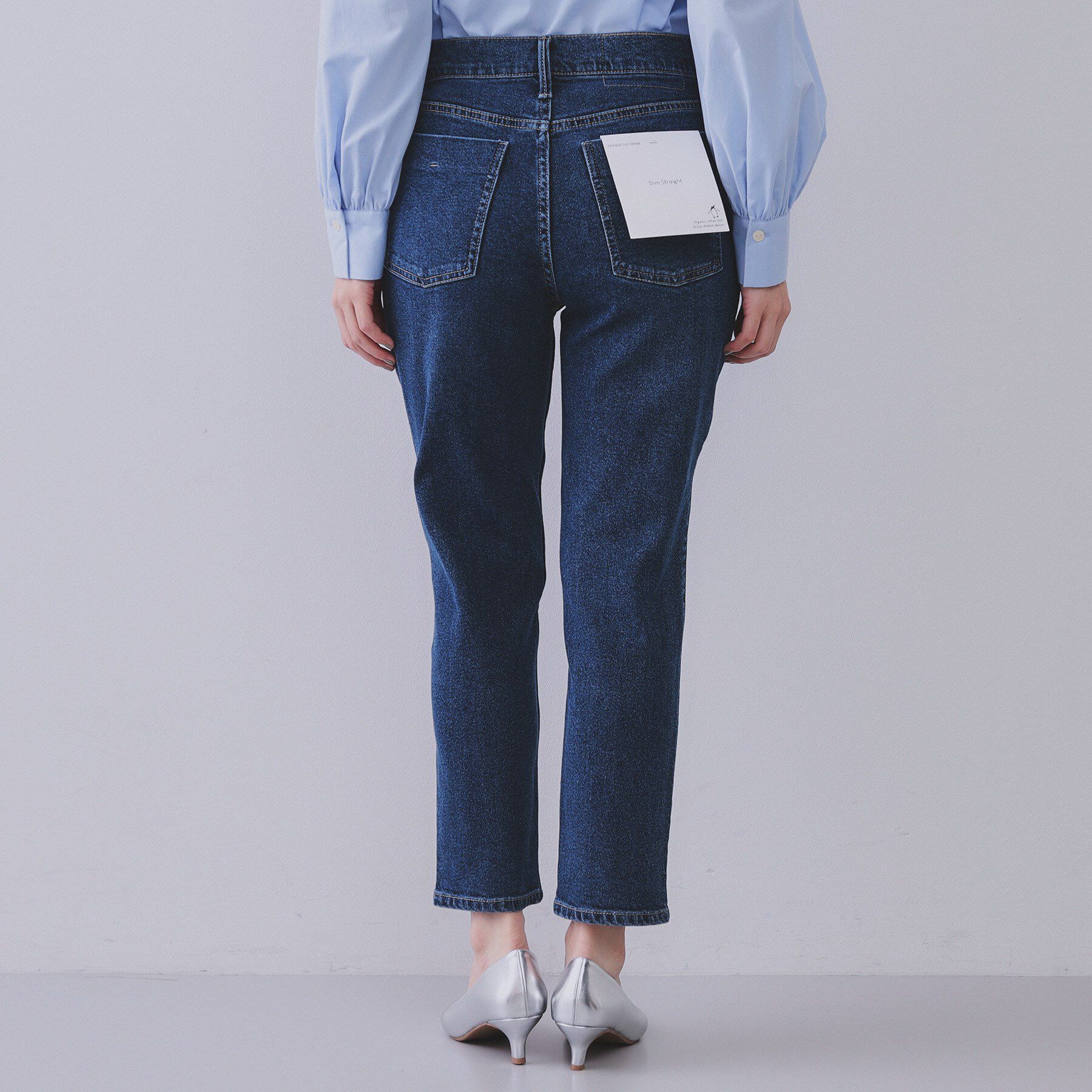 OPAQUE.CLIP「《SS-LLサイズ》ストレッチスリムストレートデニム【洗濯機洗い可】」|その他|